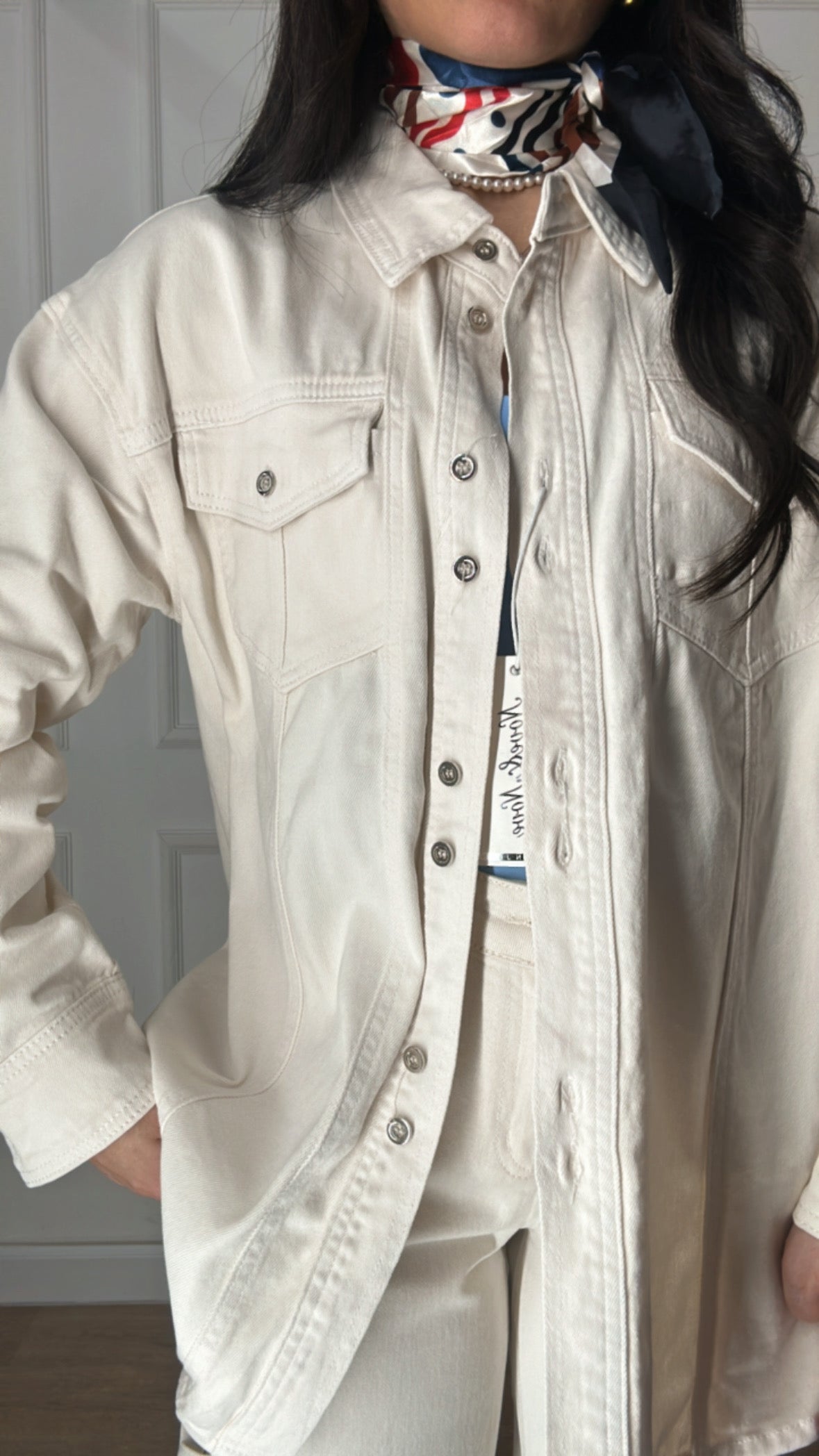 Camicia JEANS SAFARI - BEIGE