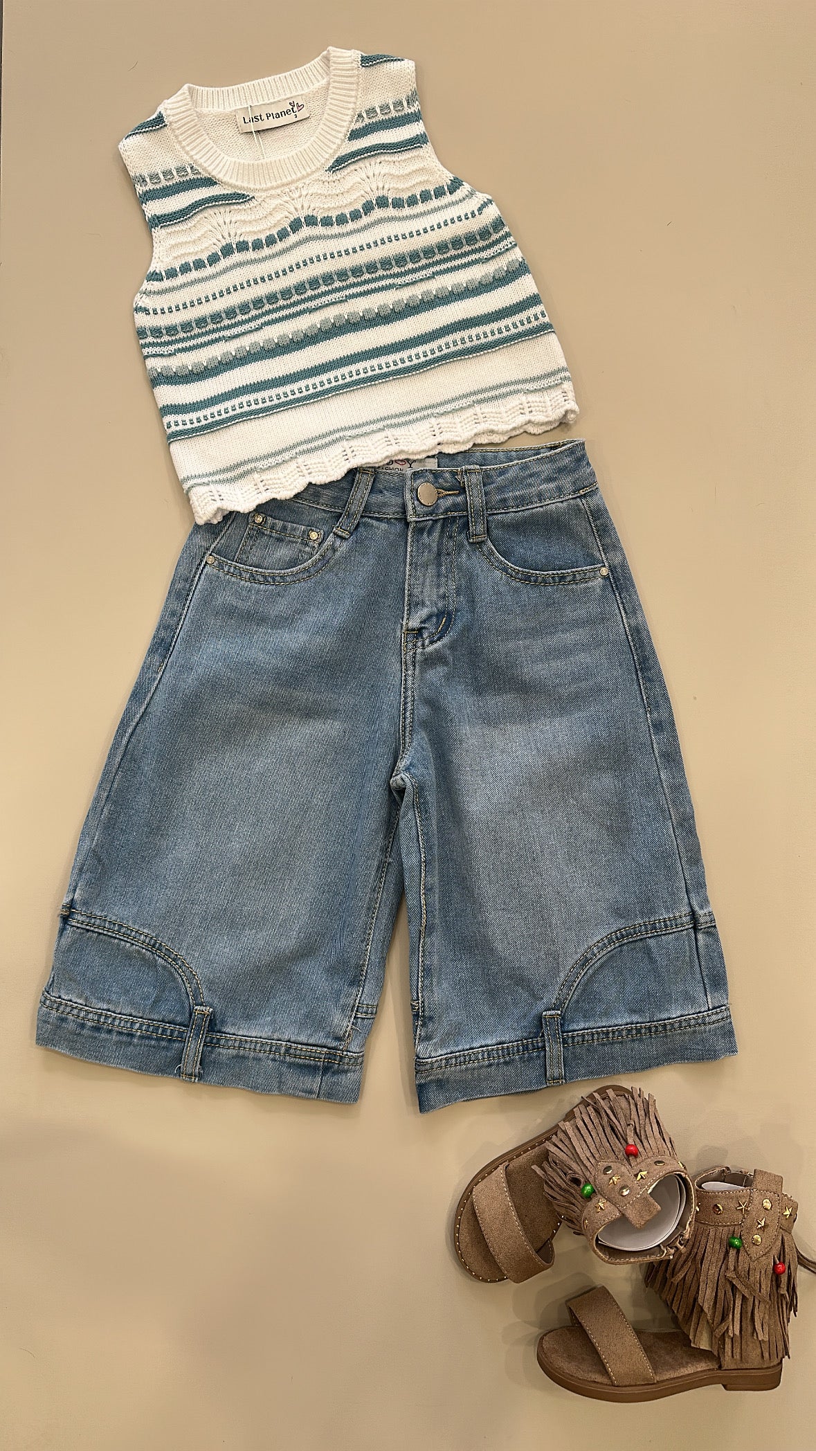 Bermuda PASSANTE SOTTO 6-14A - JEANS