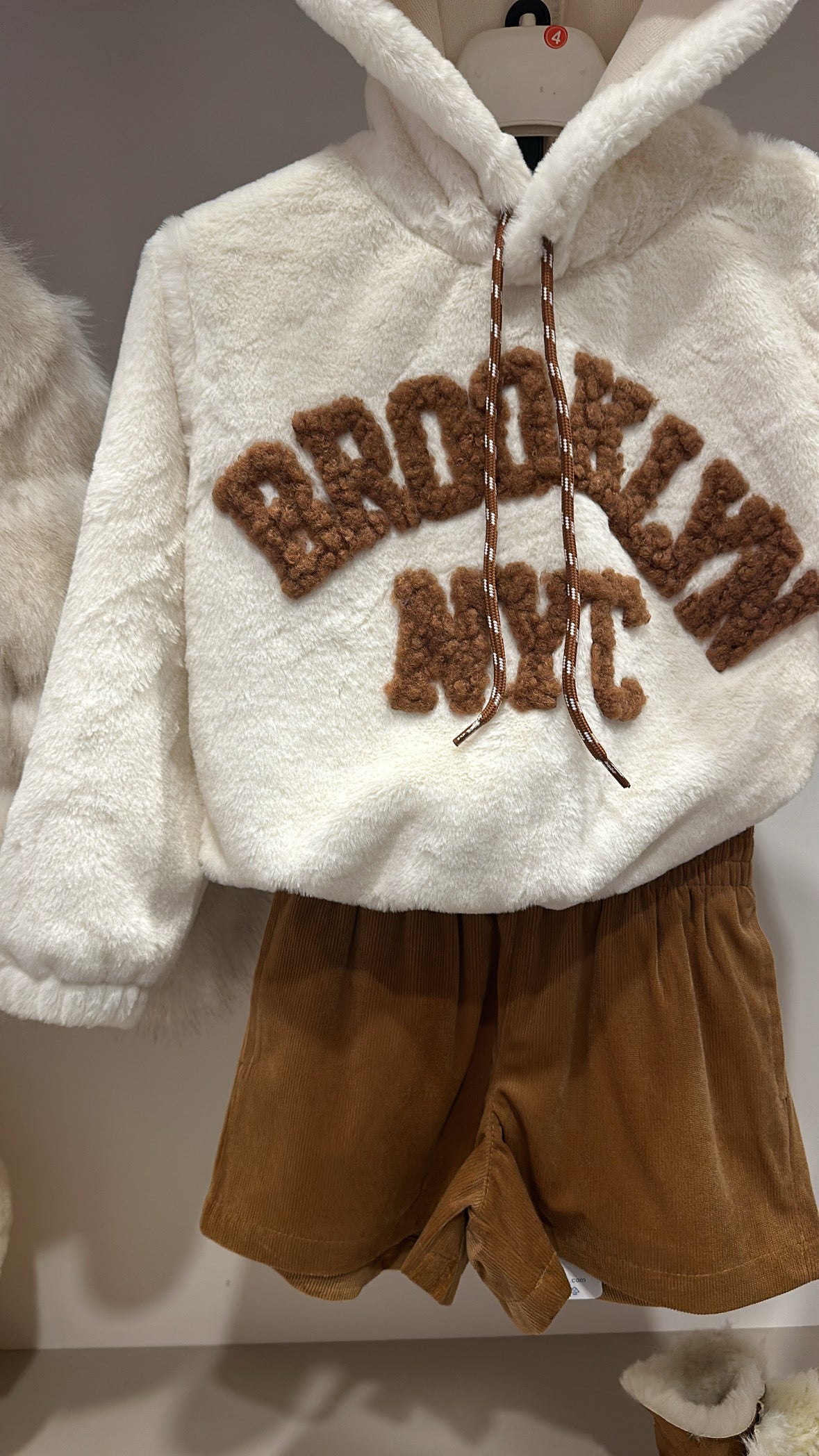 Felpa BROOKLYN 4-14A - PANNA