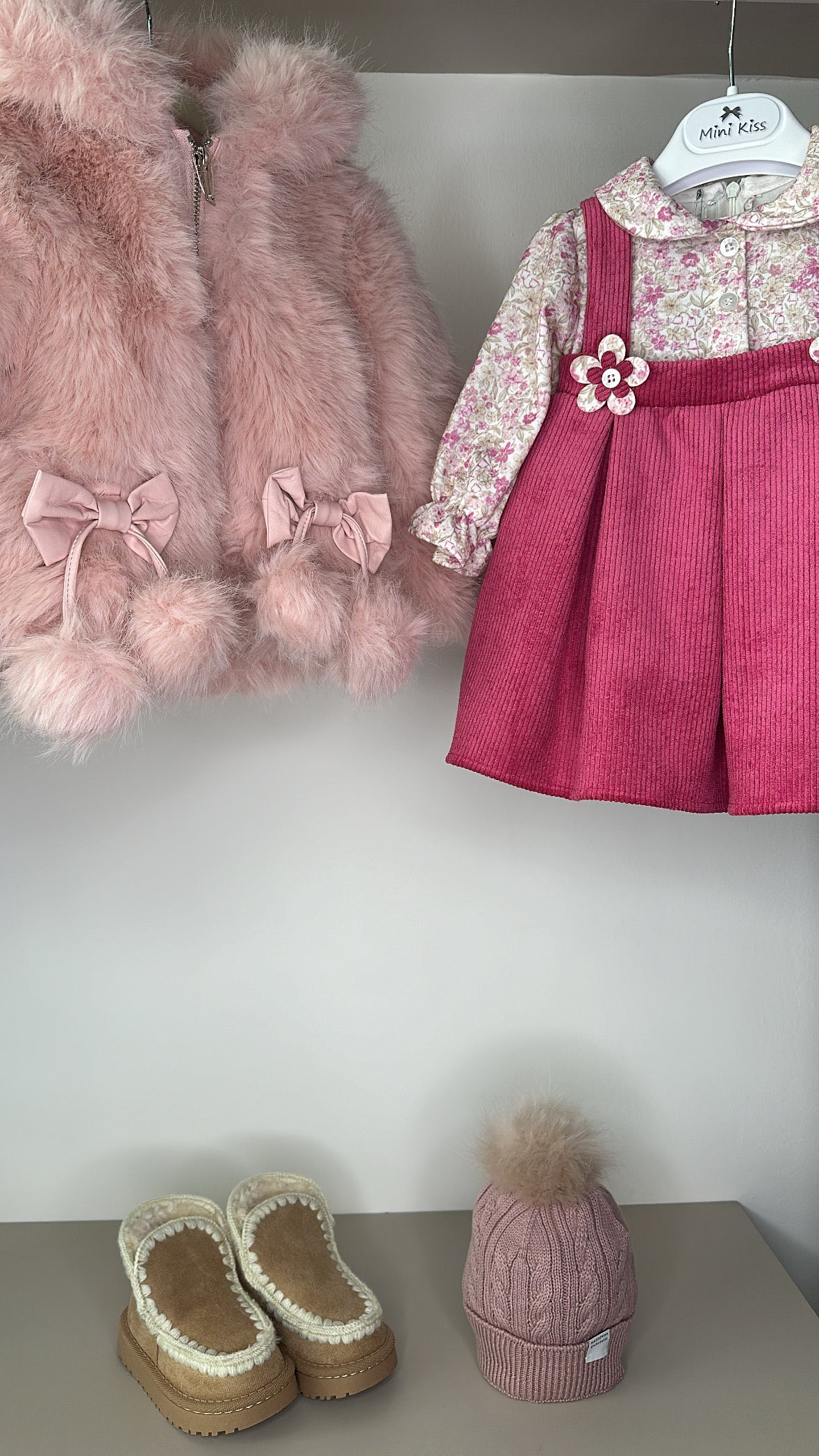Vestitino FIORI 12-36M - FUCSIA