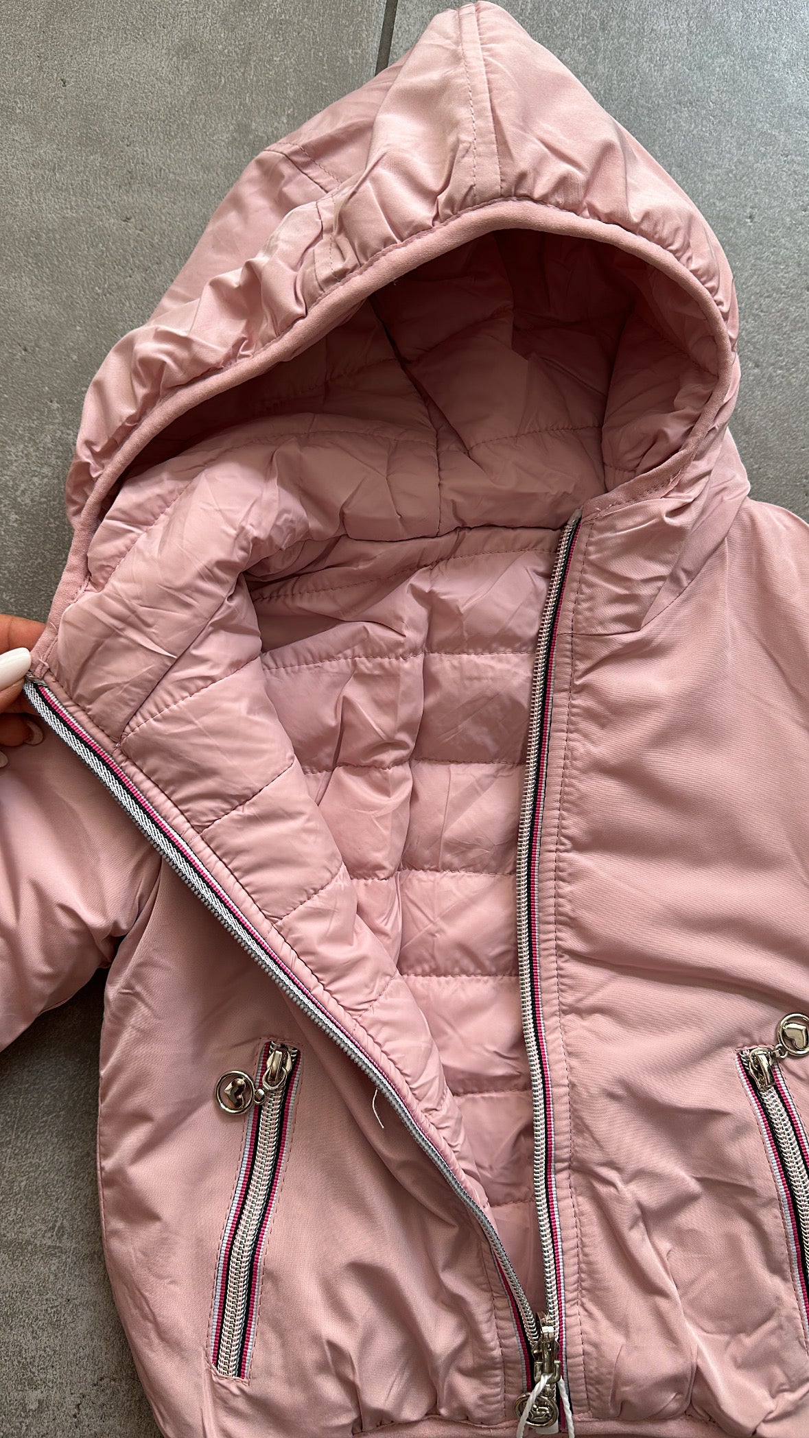 Giubbino DUBLE 12-36M - ROSA
