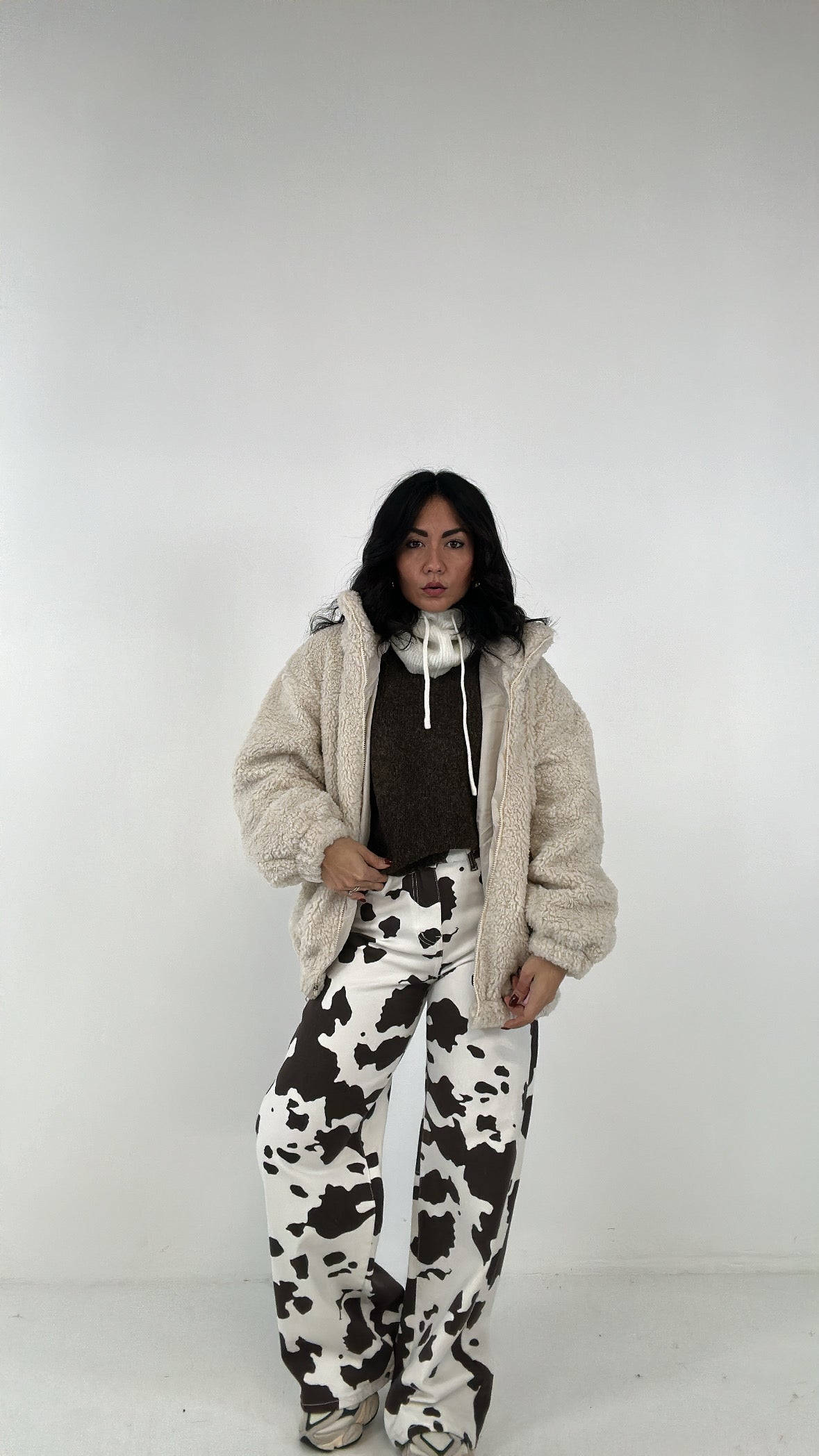 Teddy CON CERNIERA - PANNA