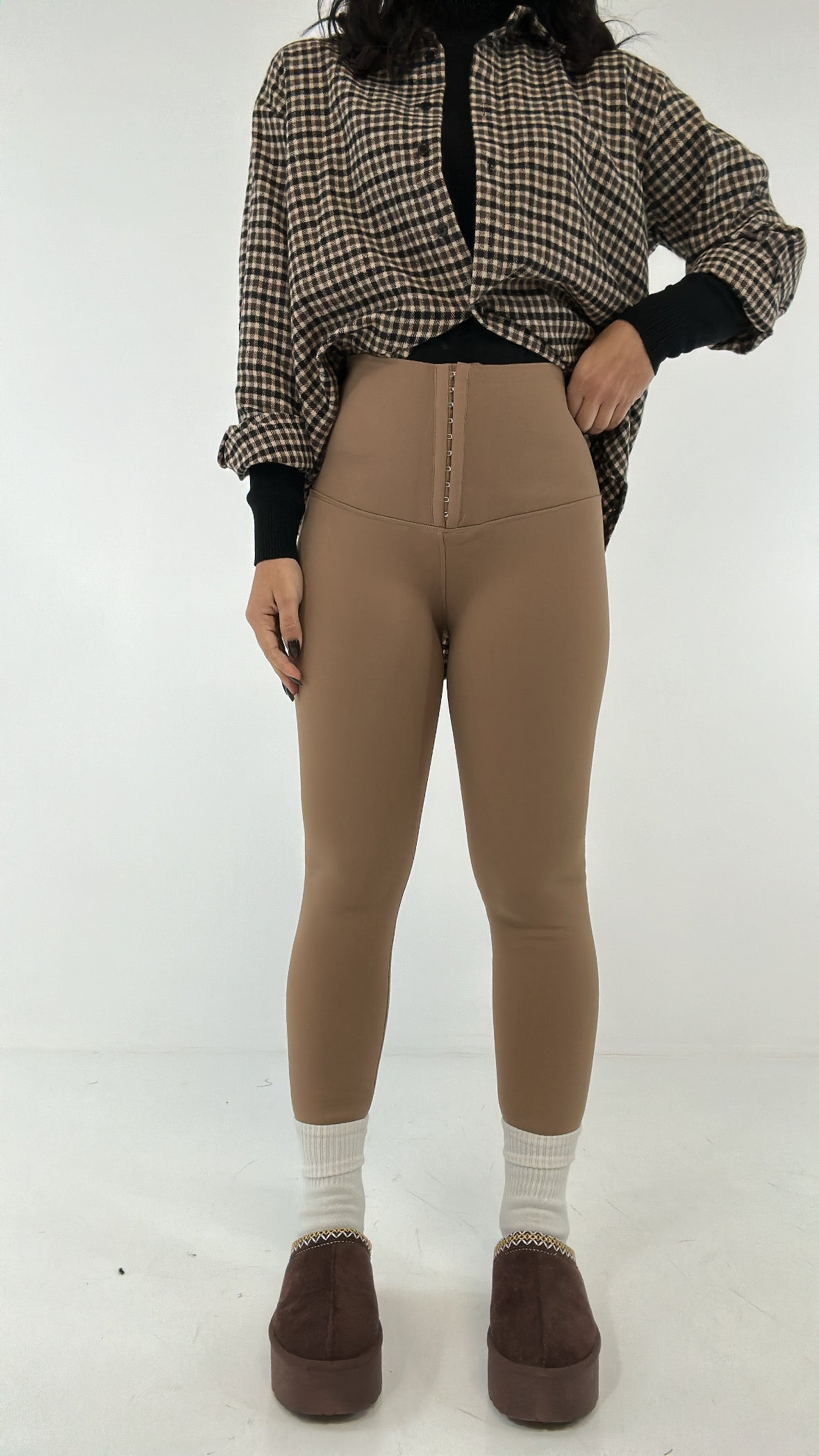 Leggins GANCETTI - CAMMELLO