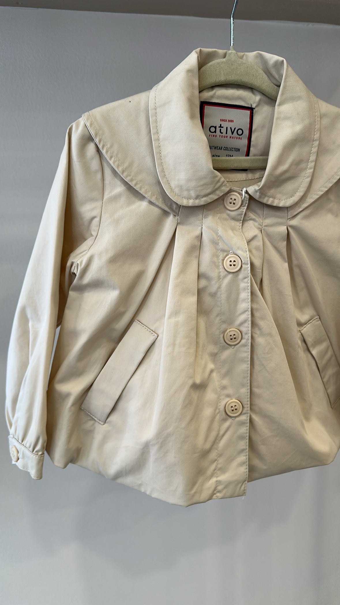 TRENCH 12-36 - BEIGE