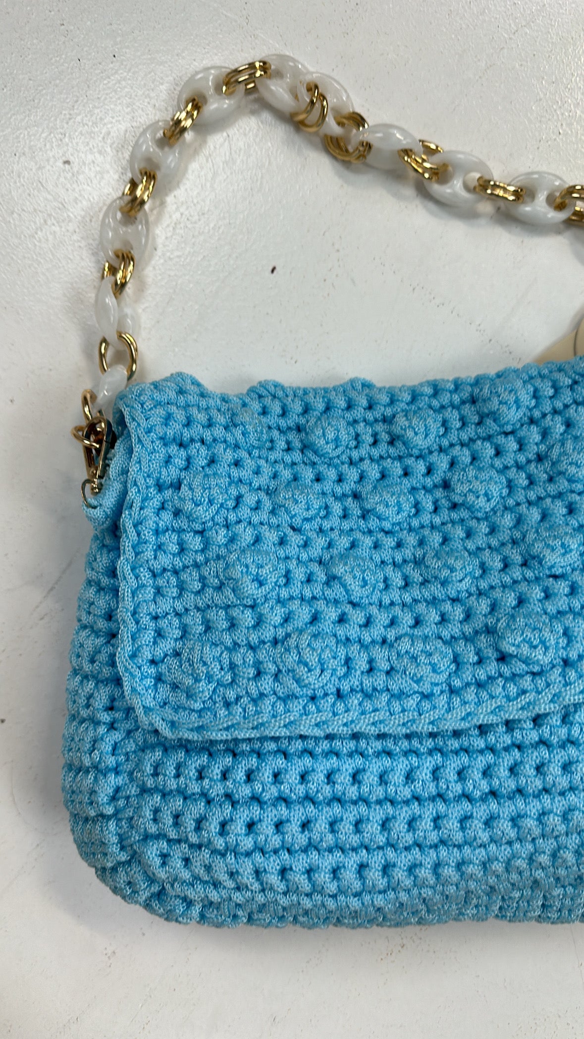 Borsa UNCINETTO - CELESTE