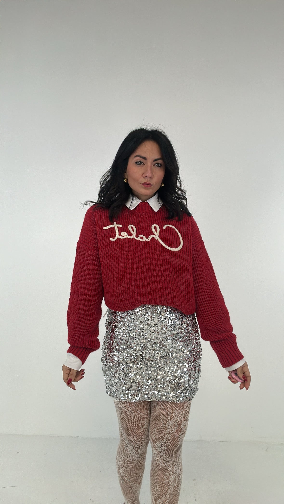 Gonna PAILLETTES 2026 - ARGENTO