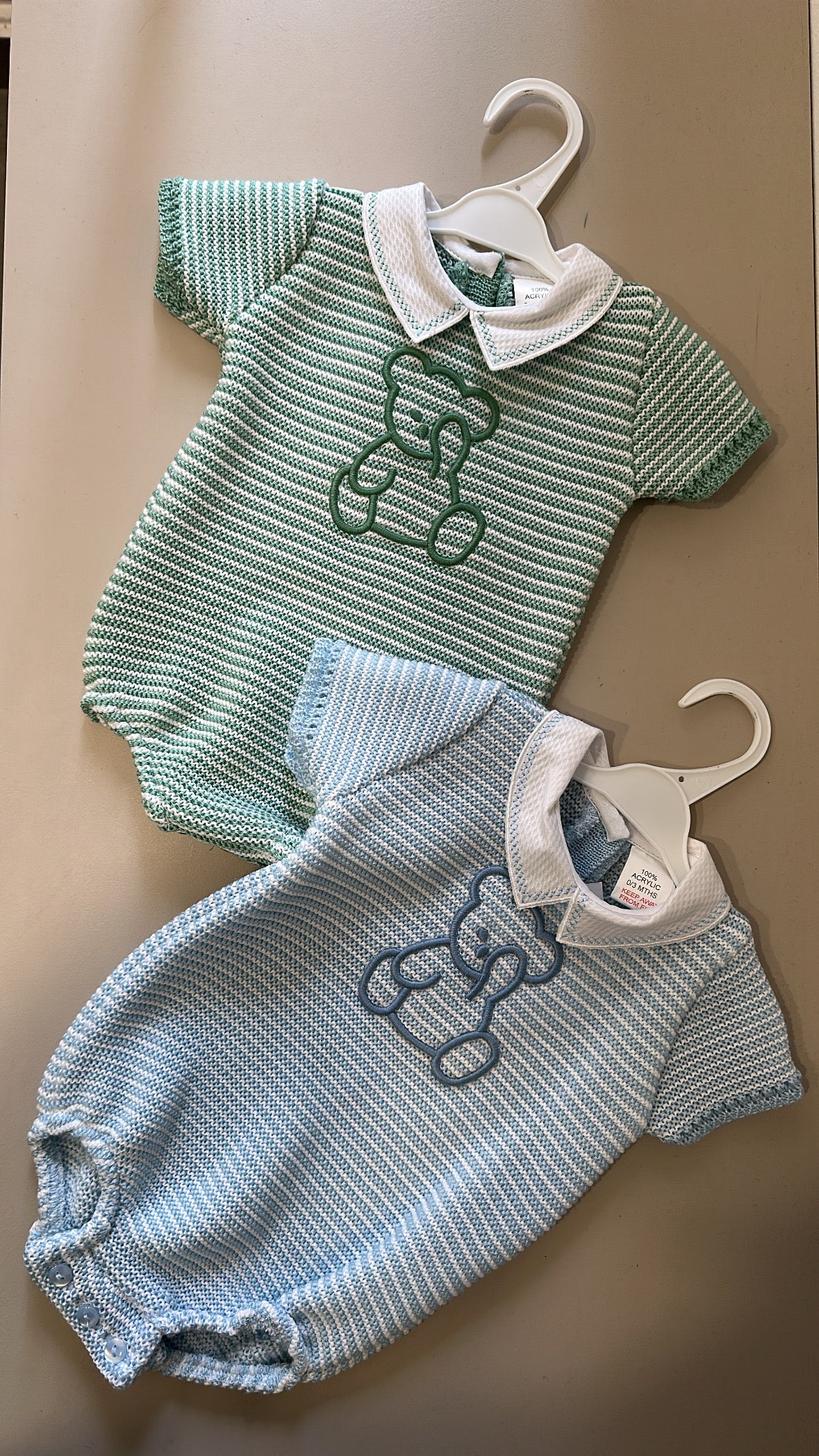 Pagliaccetto IN MAGLIA 0-6 - VERDE