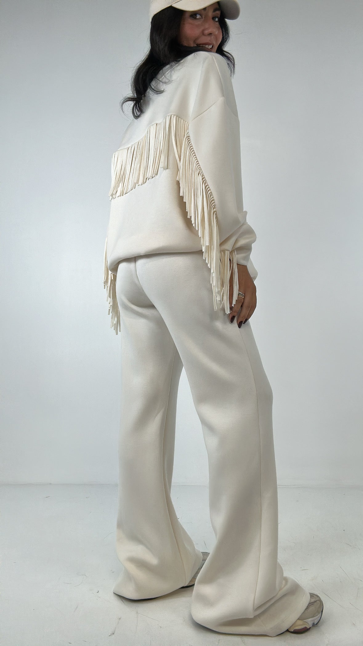 Pantalone LUMINAZAMPA - PANNA
