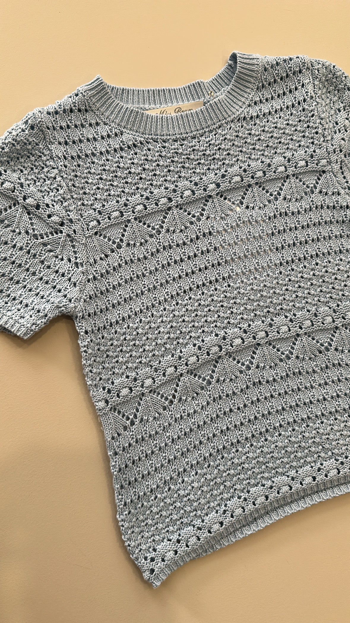 Pull TRAFORO 4-12A - AZZURRO