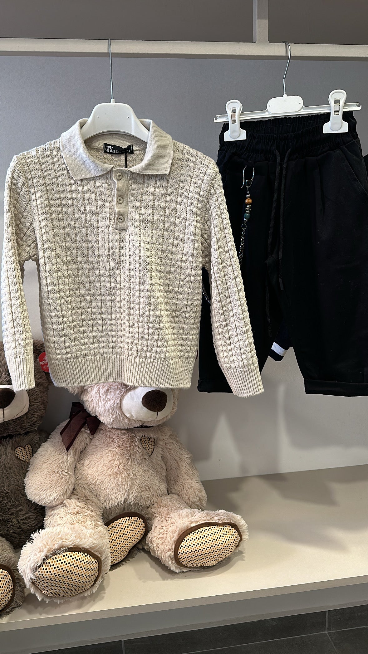 Polo IN MAGLIA 4-14A - BEIGE