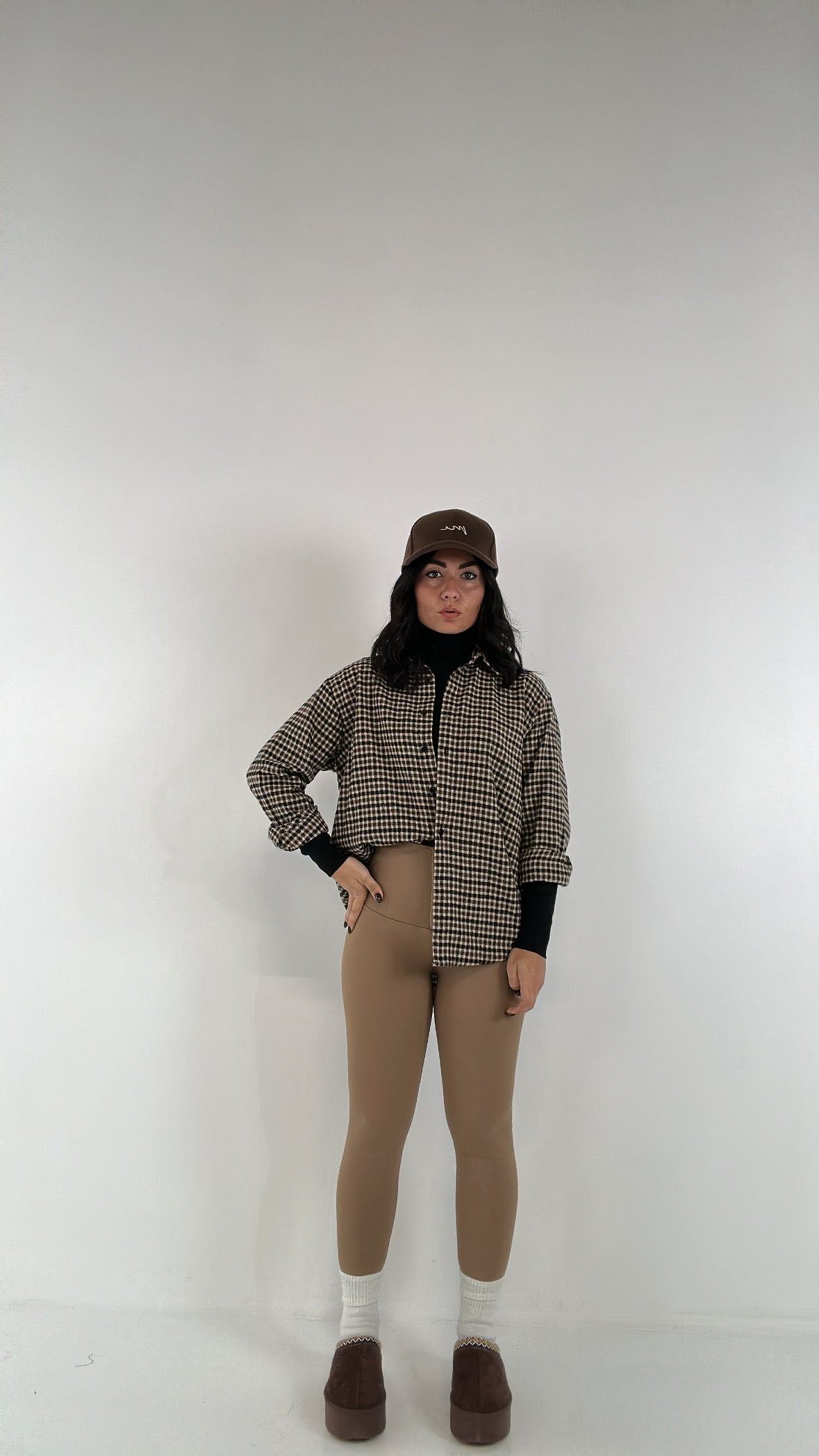 Leggins GANCETTI - CAMMELLO
