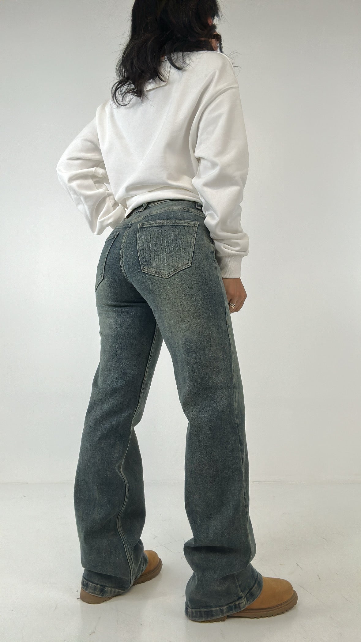 Jeans STRAIGHT FULL LENGTH VINTAGE - JEANS