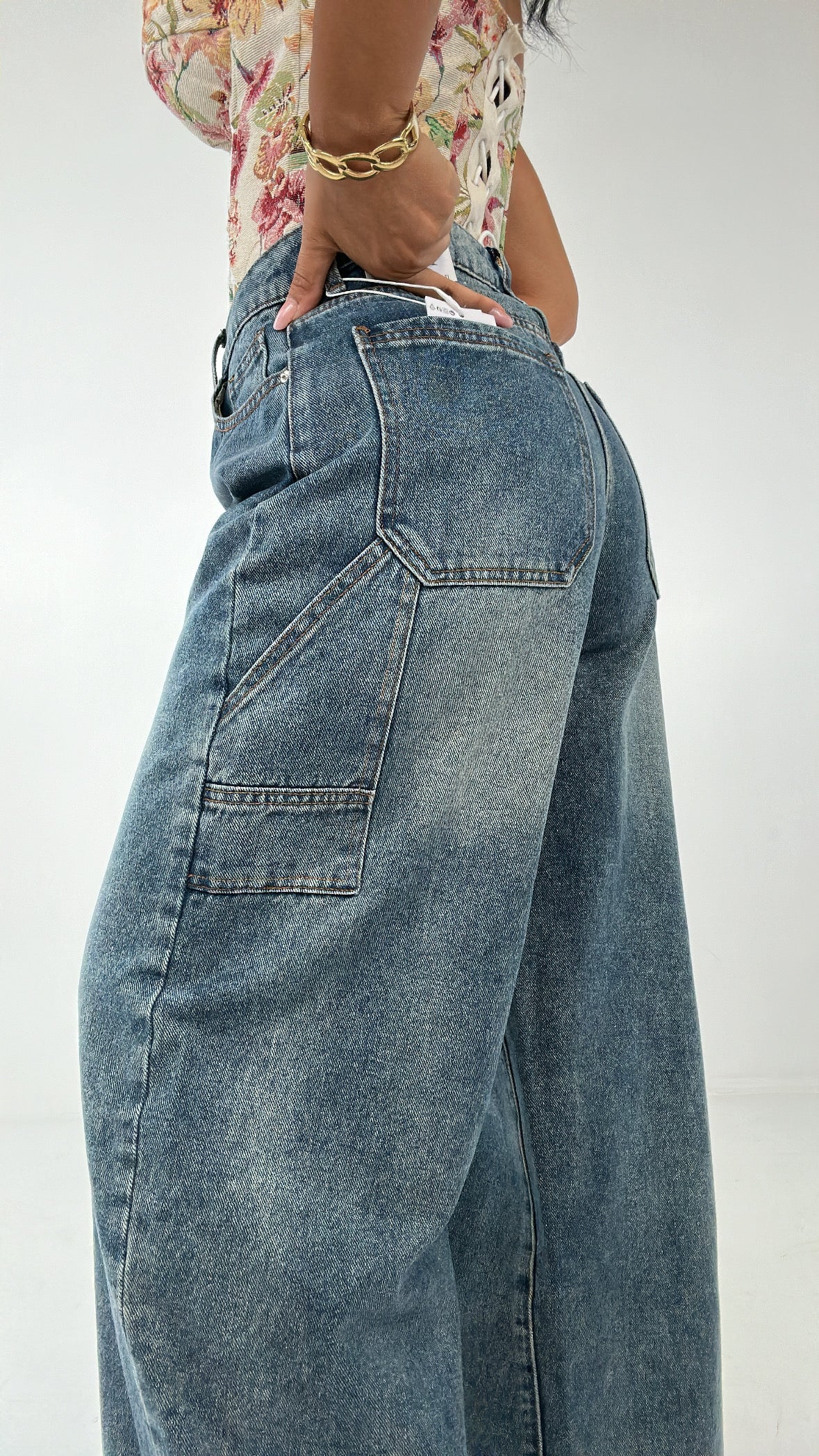 Jeans MOM FIT GANCIO - JEANS