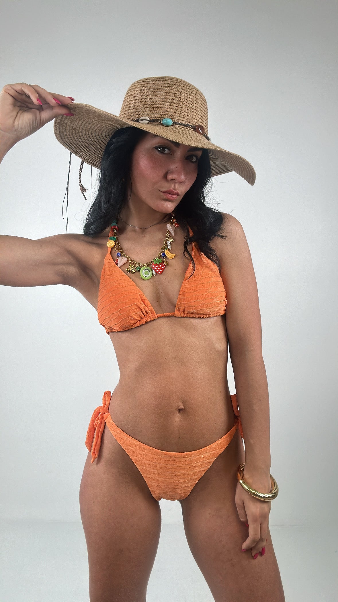 Bikini STRIATO LUX - ARANCIO