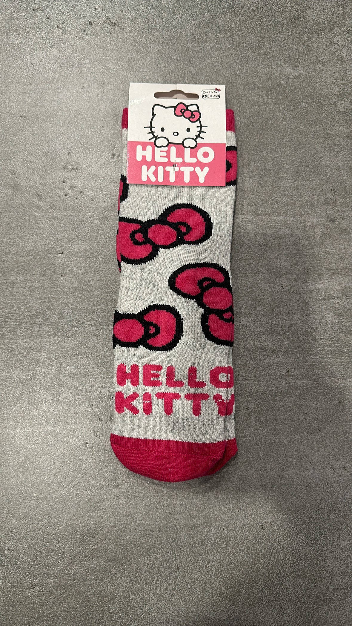 Calzino ANTISCIVOLO HELLO KITTY - GRIGIO