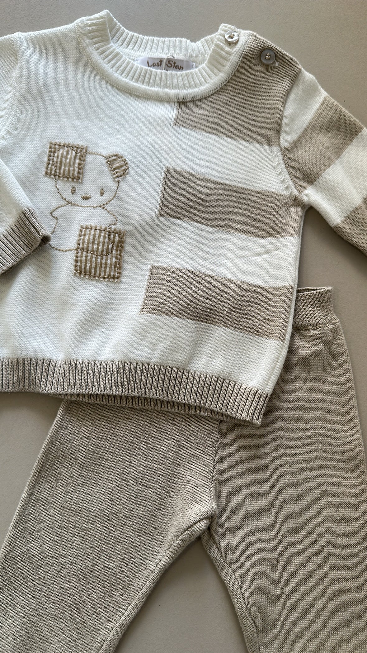 Completo ORSO 1-12M - BEIGE