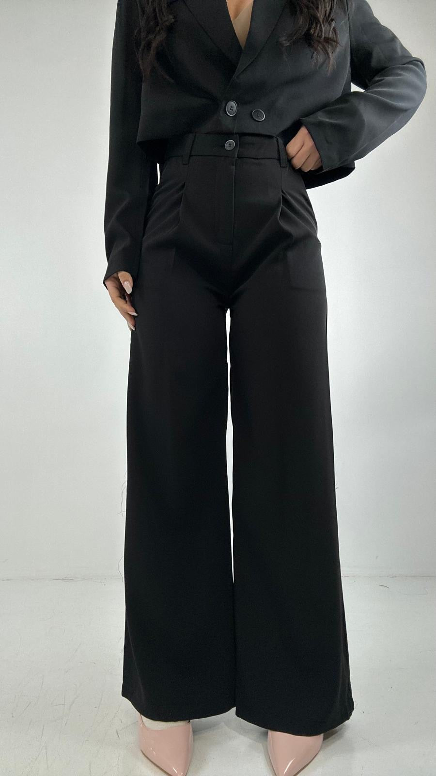 Pantalone PALAZZO ANITA - NERO