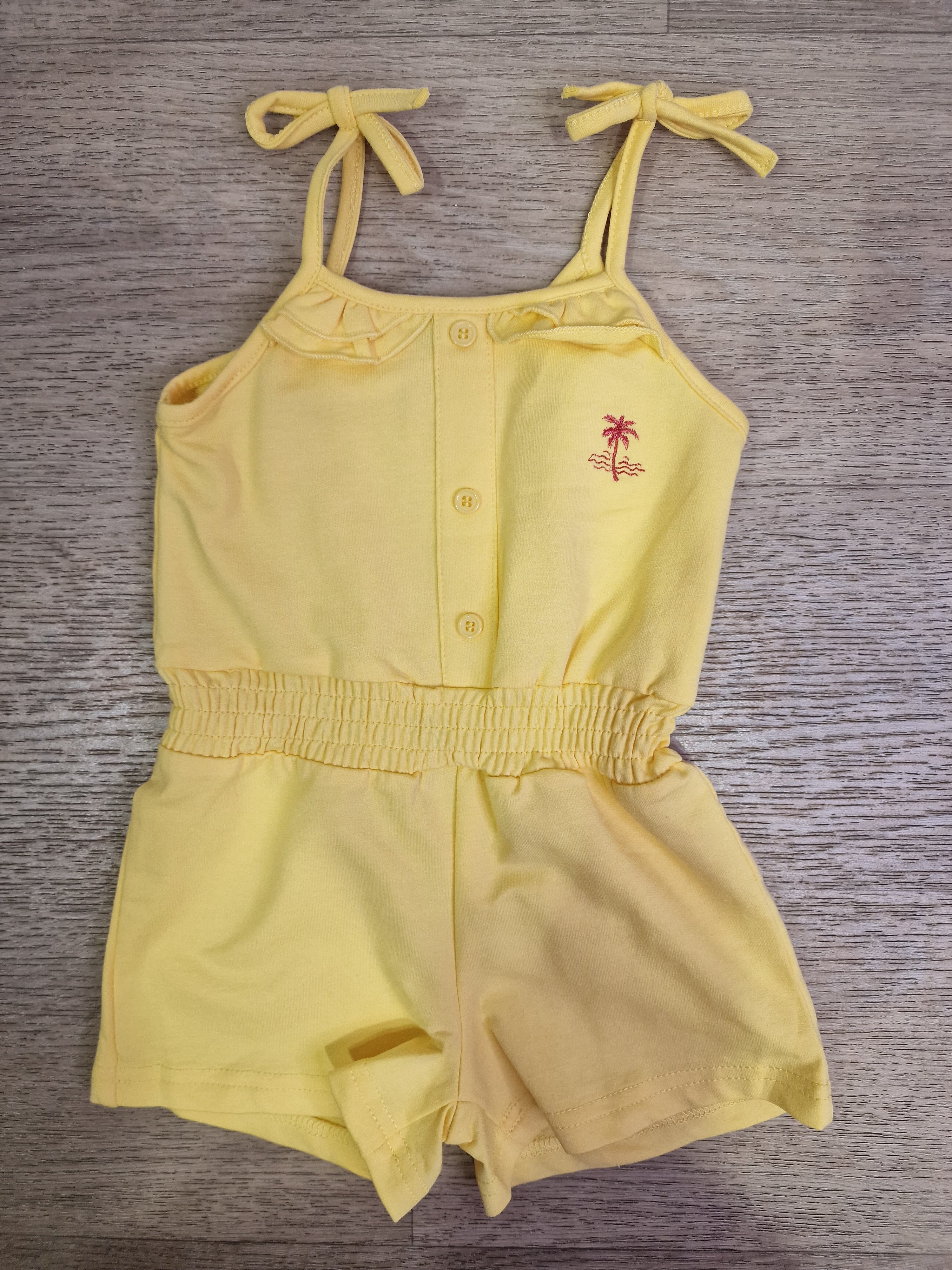 Tutina PALMA 6-36M - GIALLO