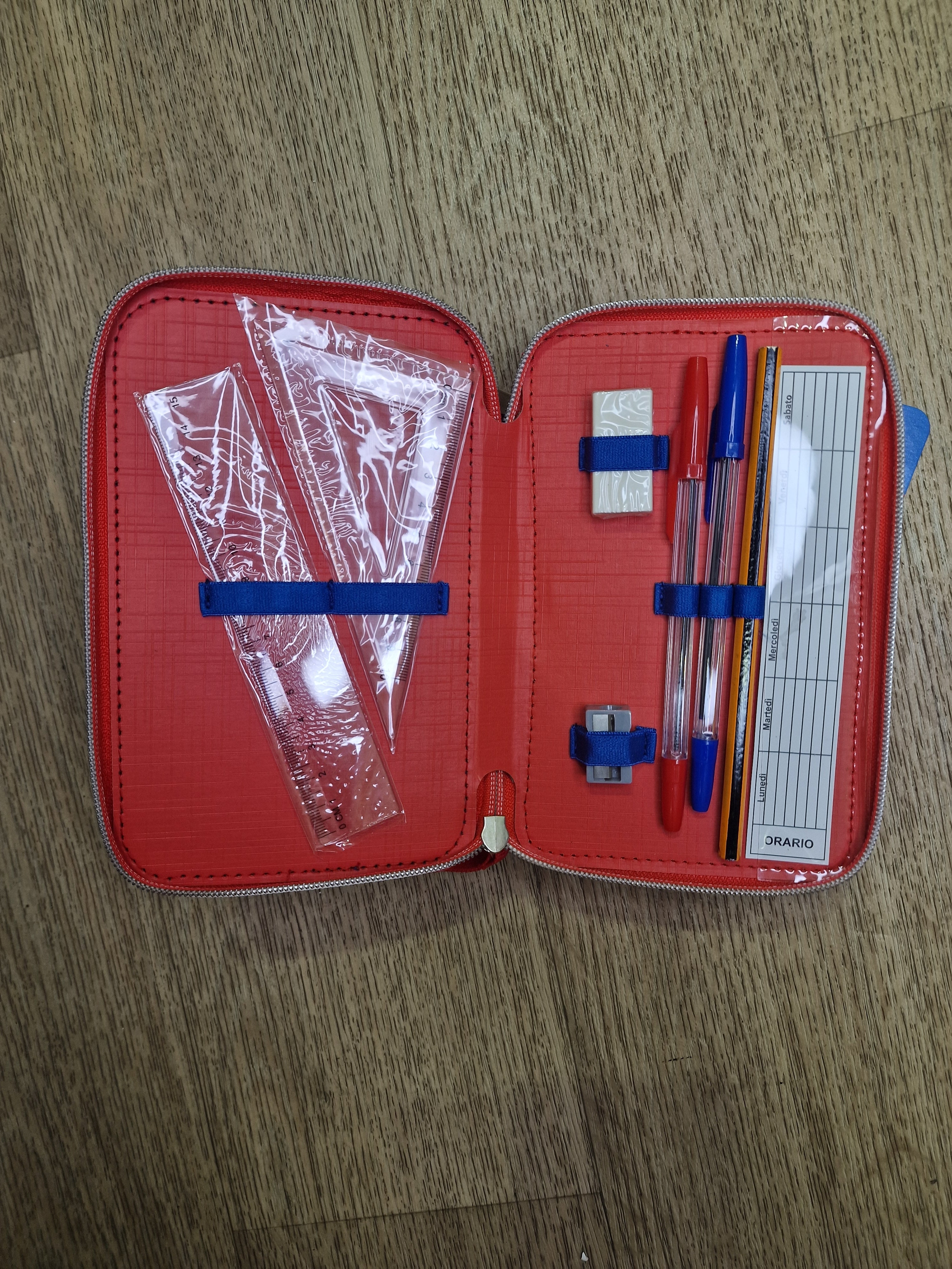 Astuccio 3ZIP - ROSSO