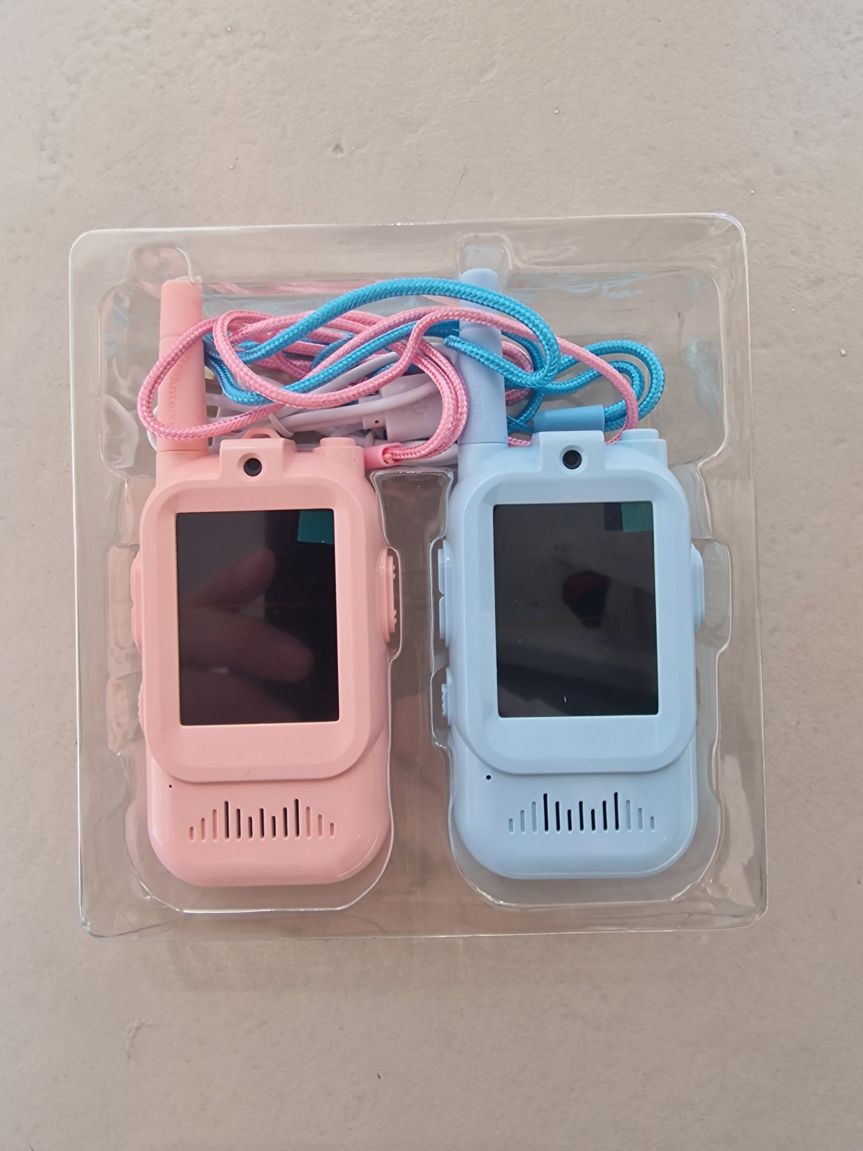 Video WALKIE TALKIE BIMBI - ROSA-CELESTE