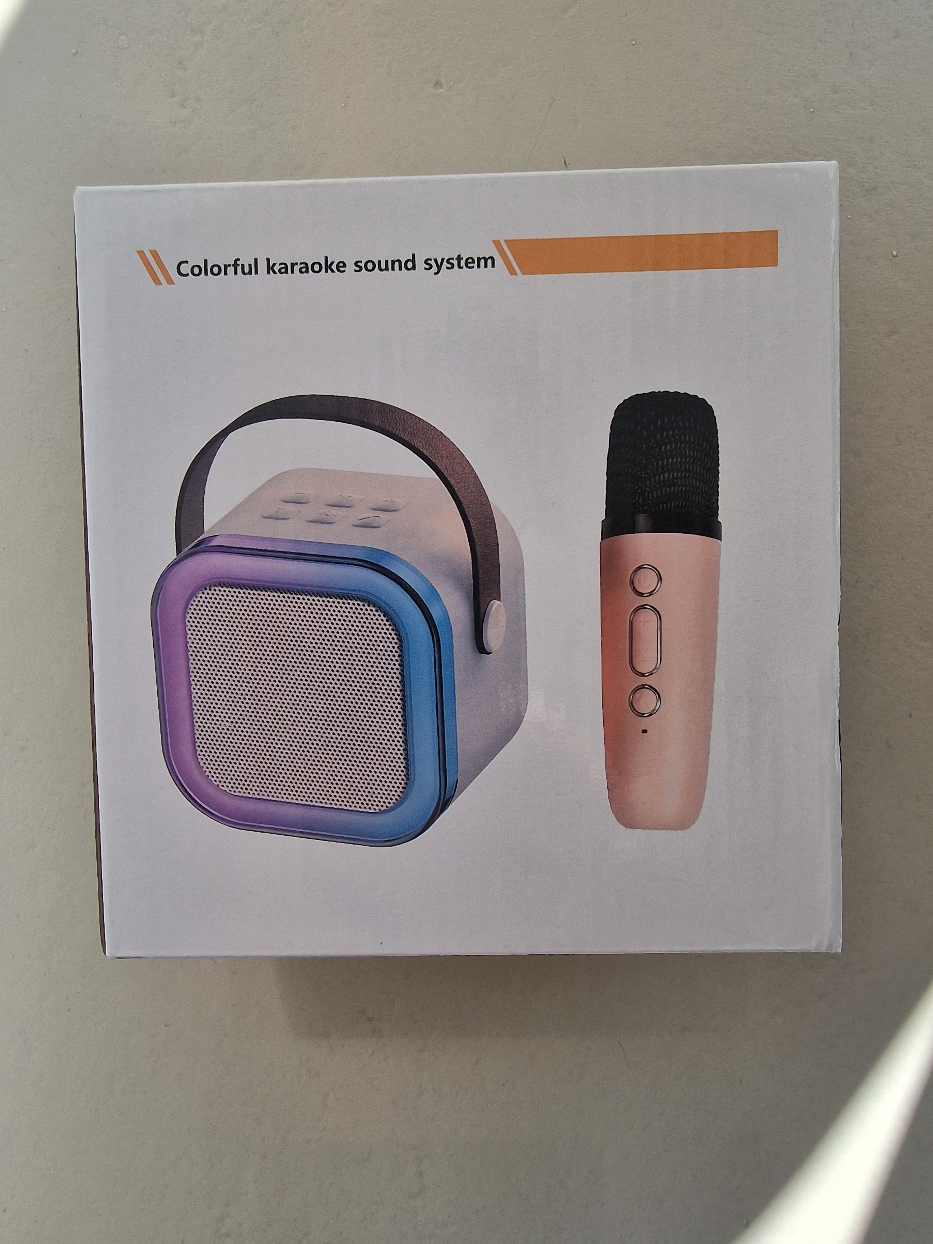 Mini KARAOKE PORTATILE - ROSA