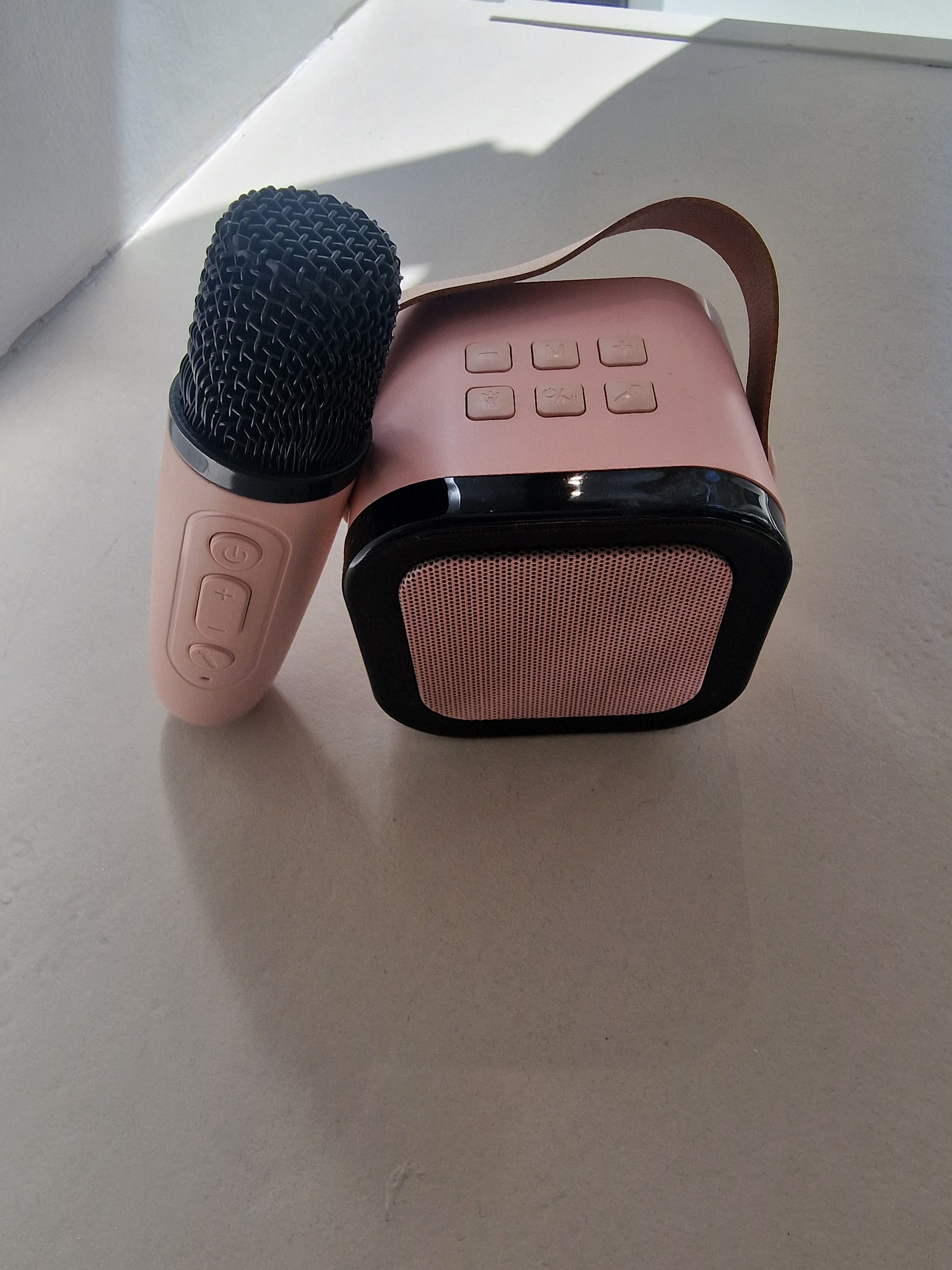 Mini KARAOKE PORTATILE - ROSA