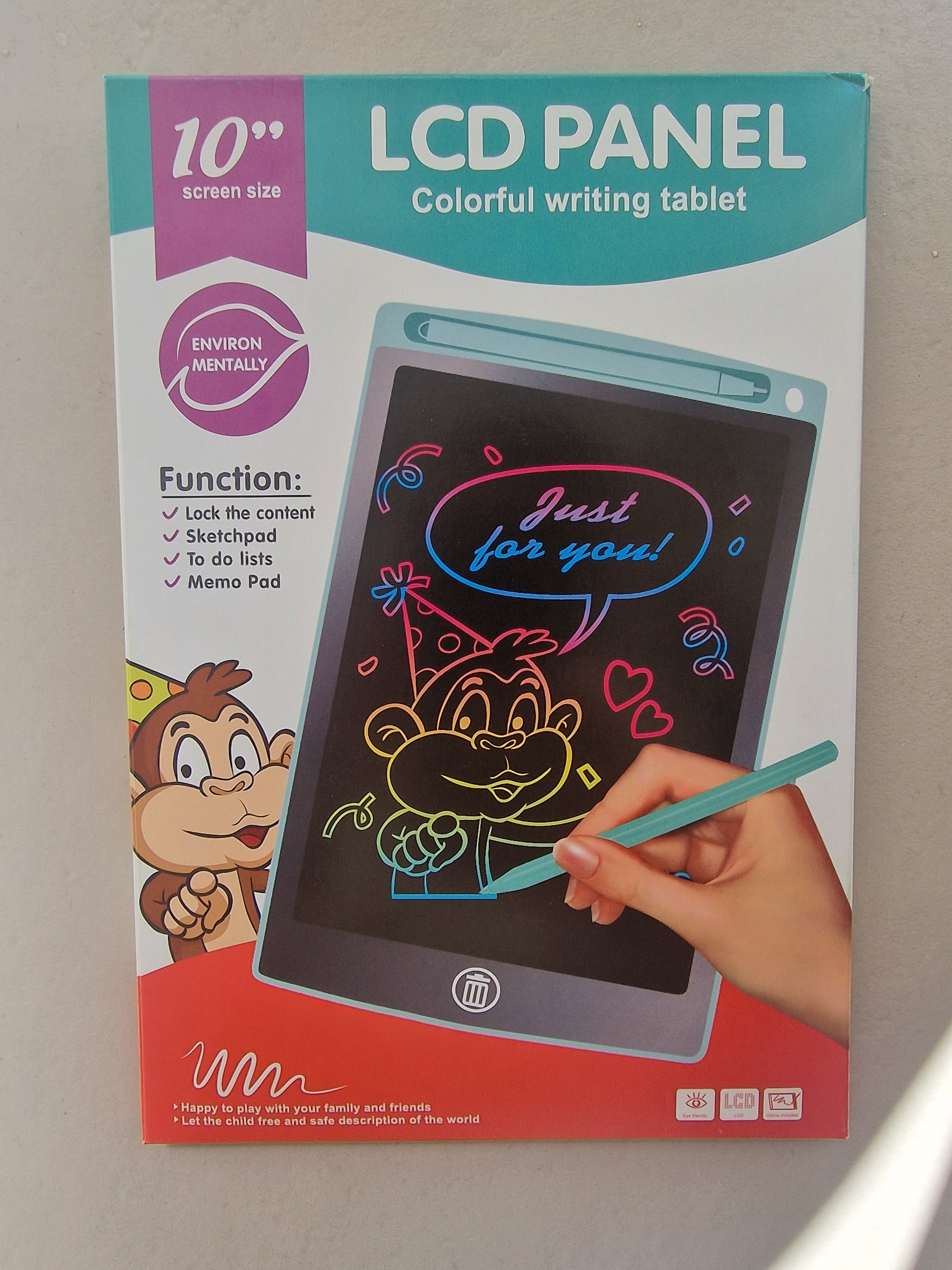 Tavoletta GRAFICA LCD 10P - NERO