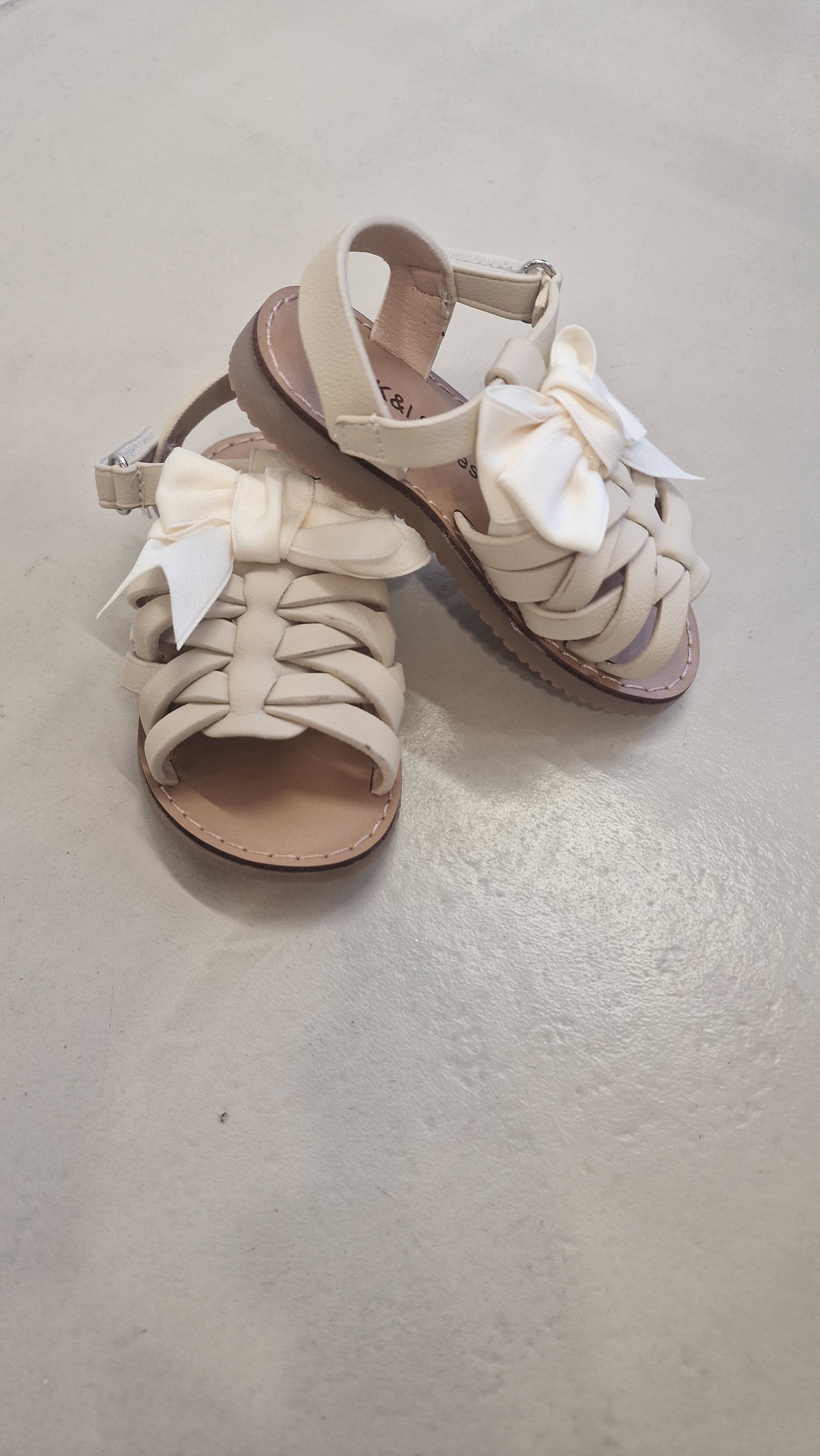 Sandalo CON FIOCCO 20-24 - BEIGE