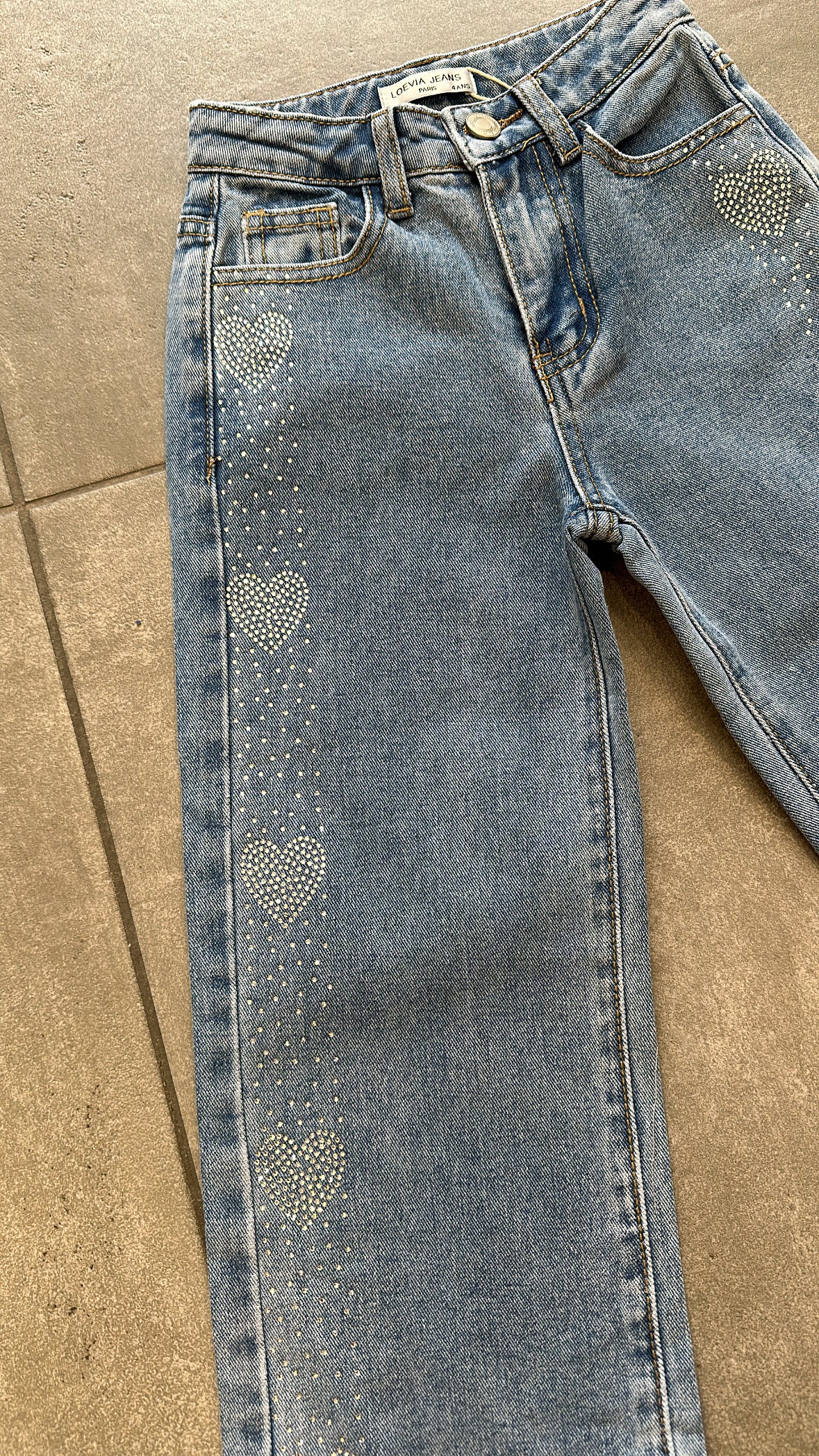 Jeans CUORE BRILLO 4-14A - JEANS