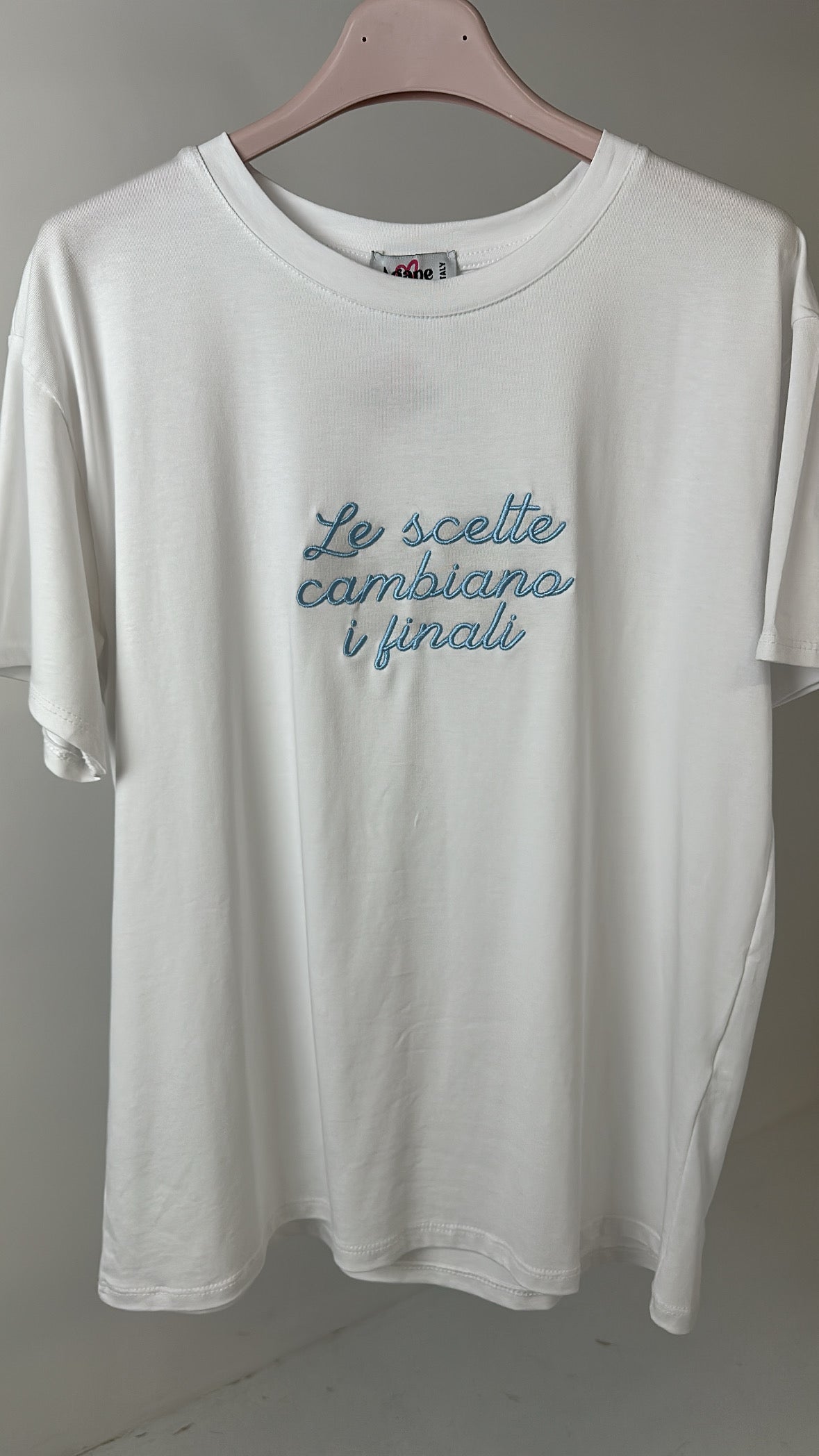 T-shirt LE SCELTE CAMBIANO I FINALI - CELESTE