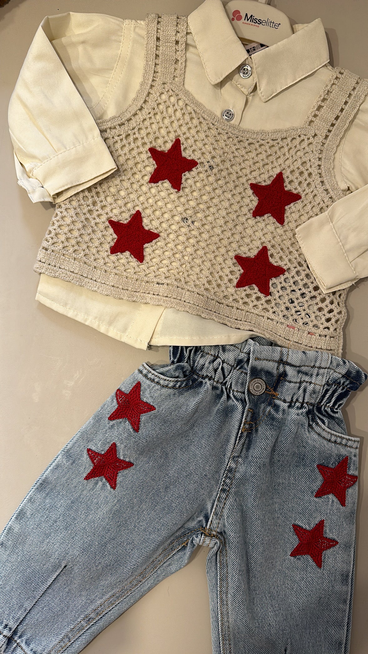 Completo STELLA 9-24M - BEIGE