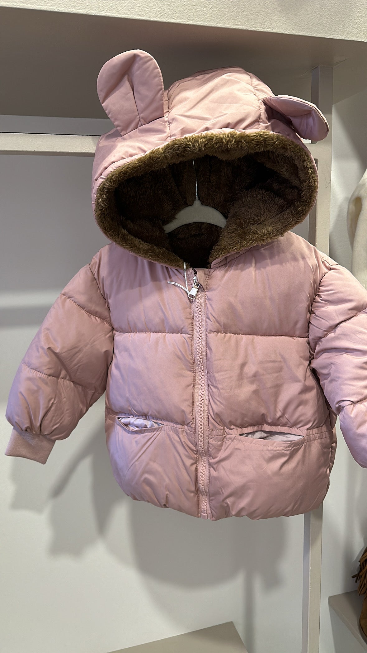 Giubbotto TEDDY INTERNO - ROSA