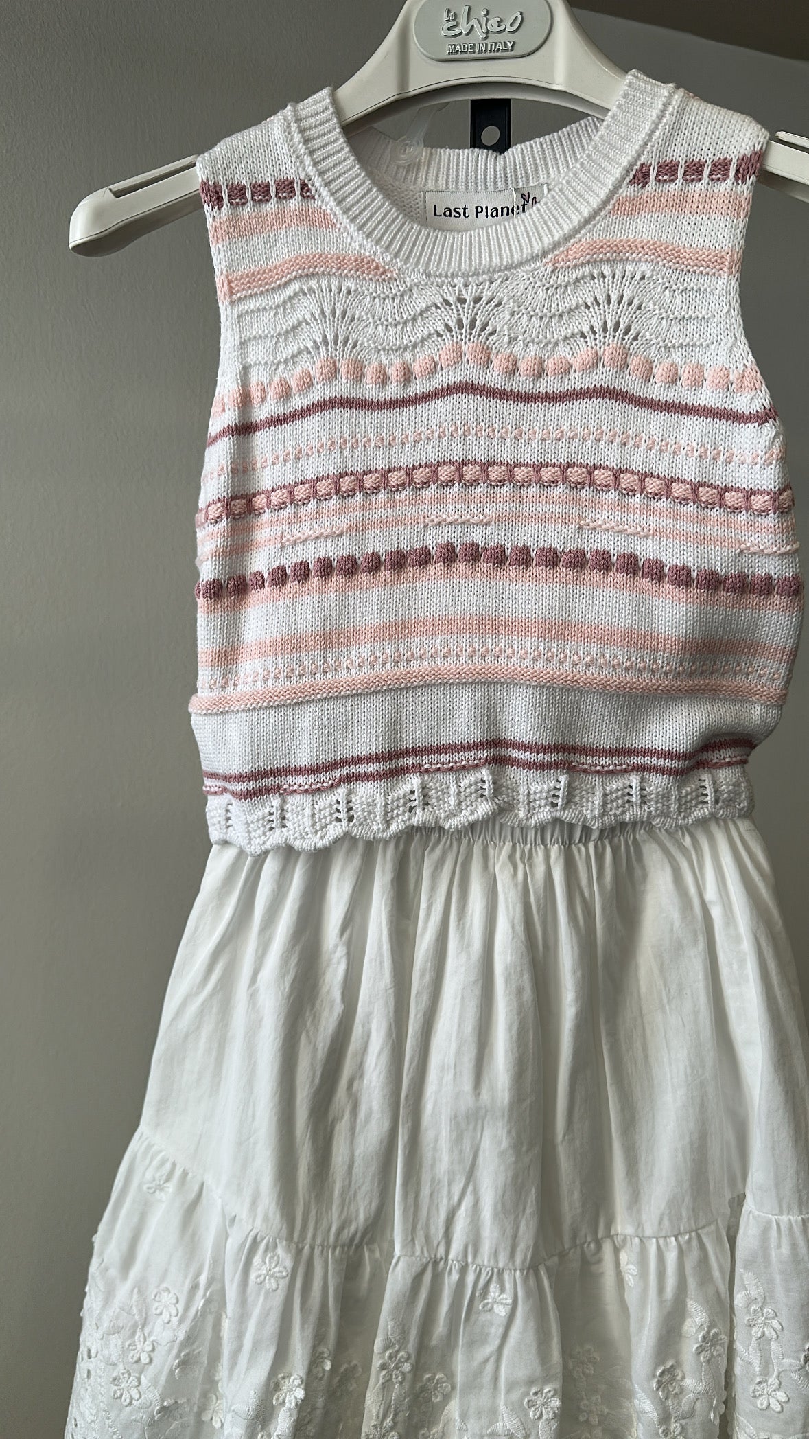 Coordinato IN MAGLIA 3-8A - BIANCO