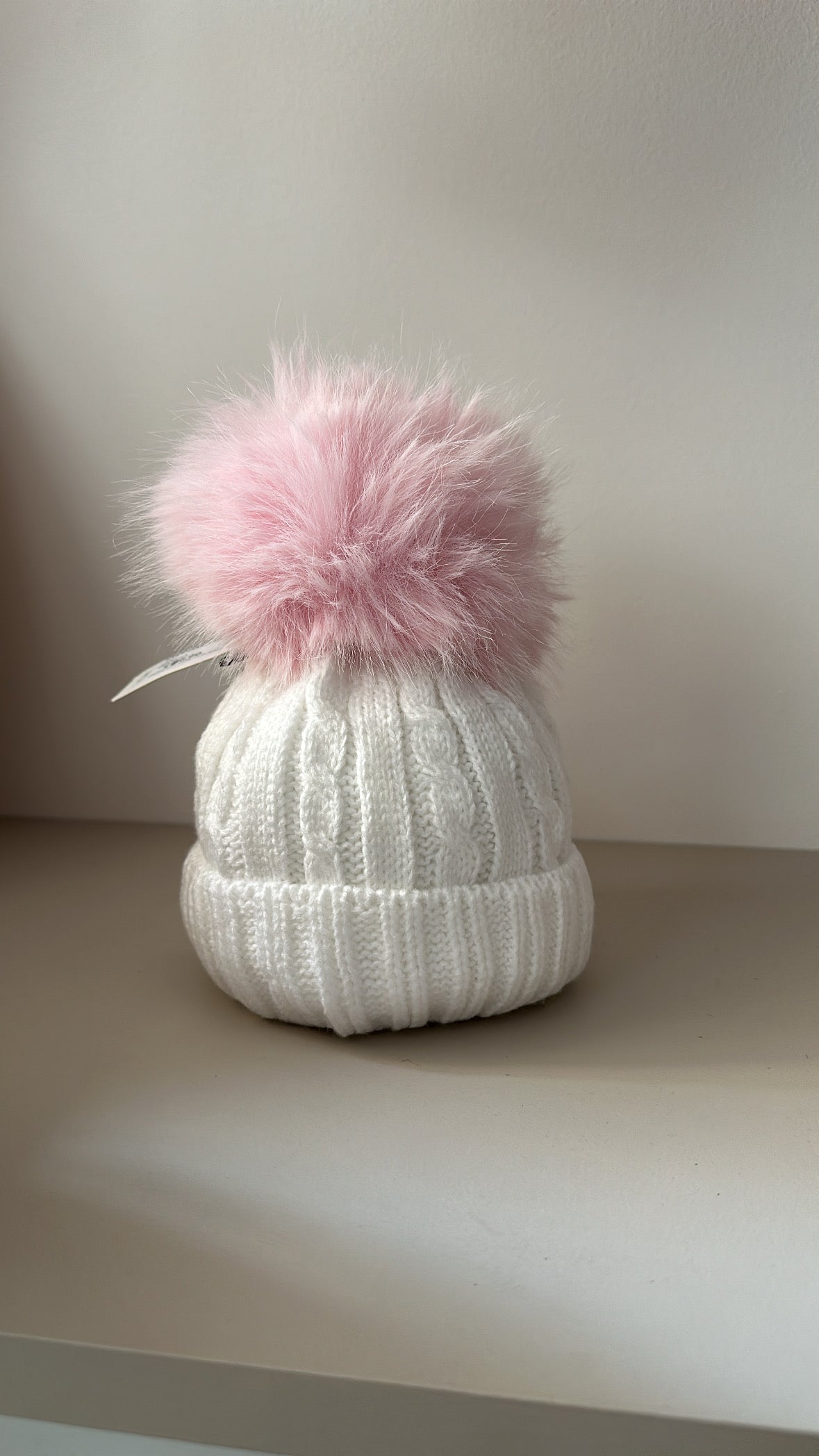 Cappellino PON PON ENVI - BIANCO