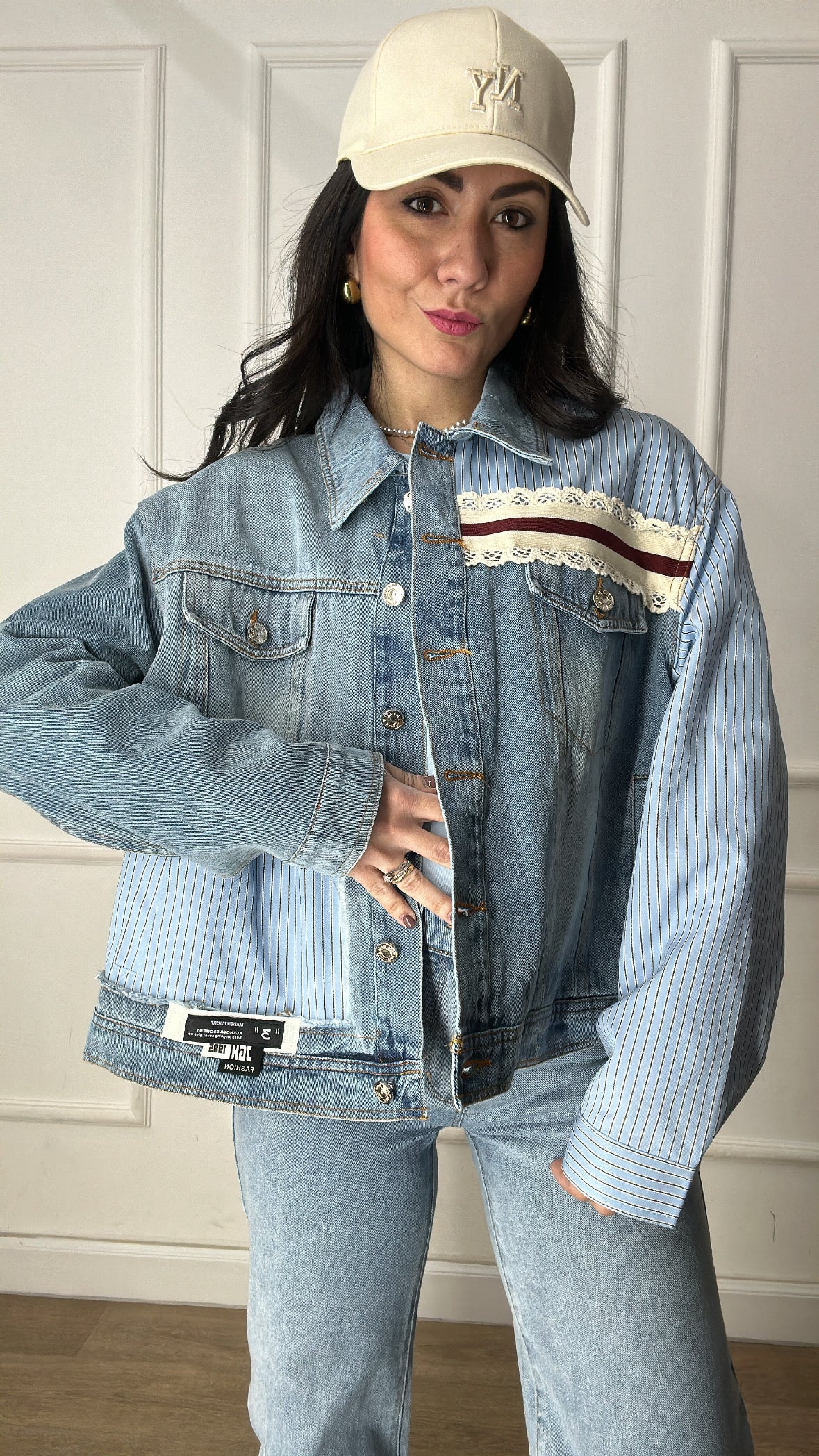 Giubbino RICAMO - JEANS