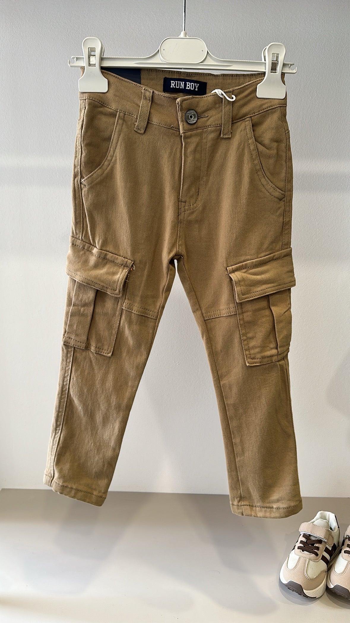 Jeans CARGO 4-12A - CAMMELLO