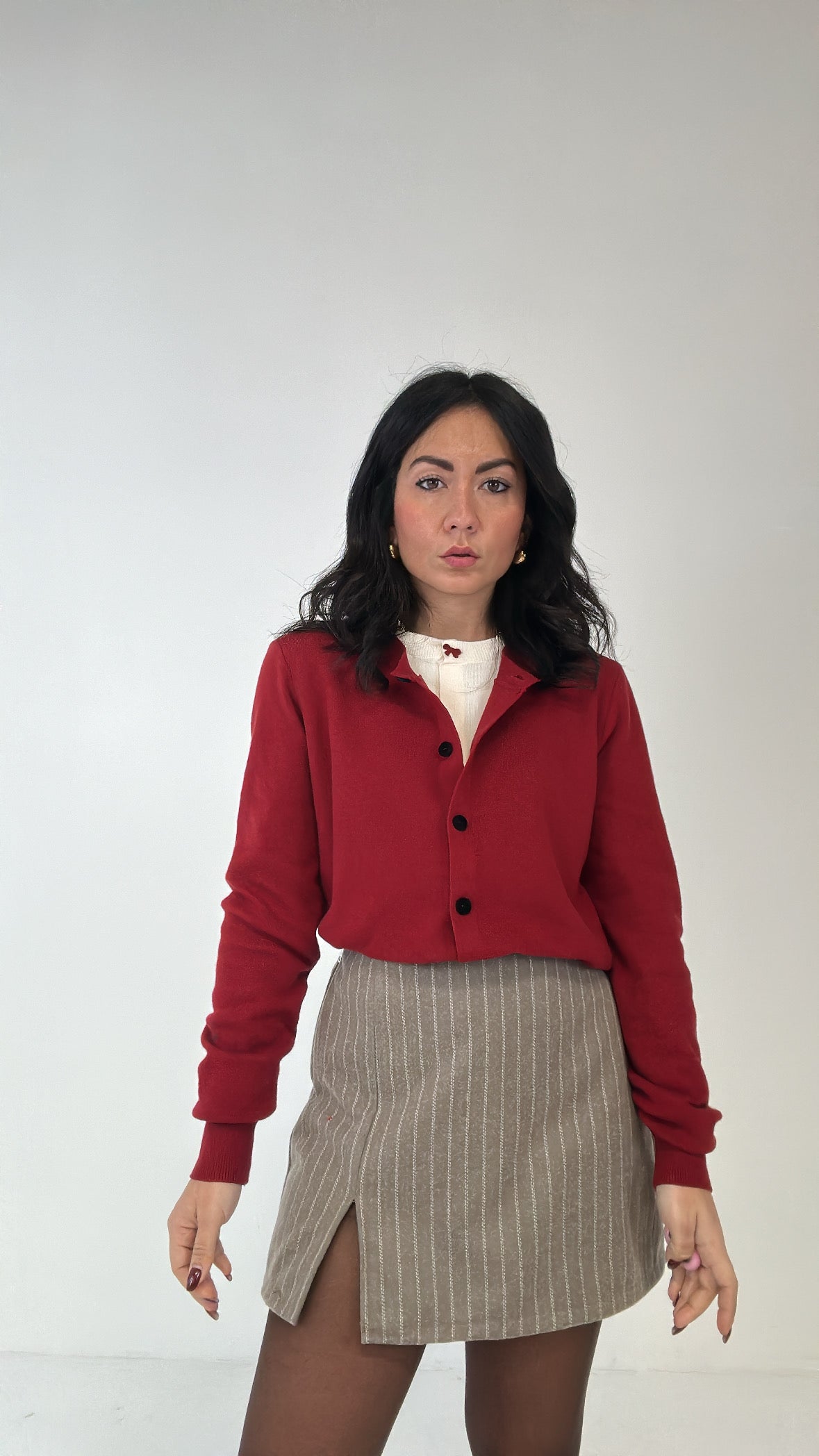 Pantagonna IN PANNO GESSATO - BEIGE