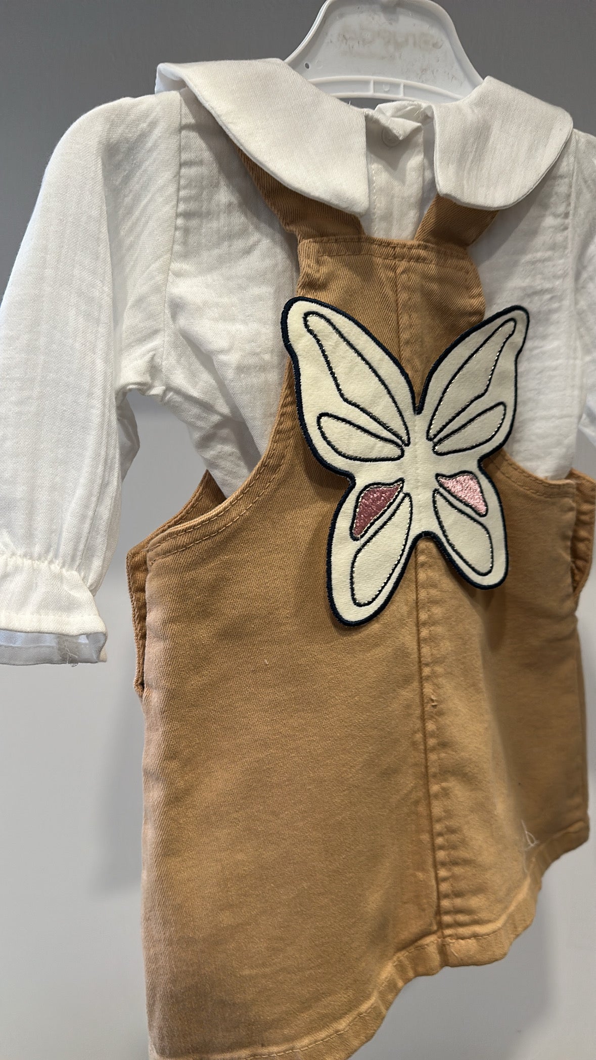 Salopette FARFALLA 6-24M - BEIGE