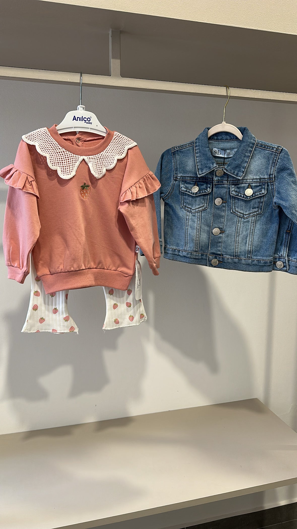 Coordinato FRAGOLINA 6-24M - ROSA