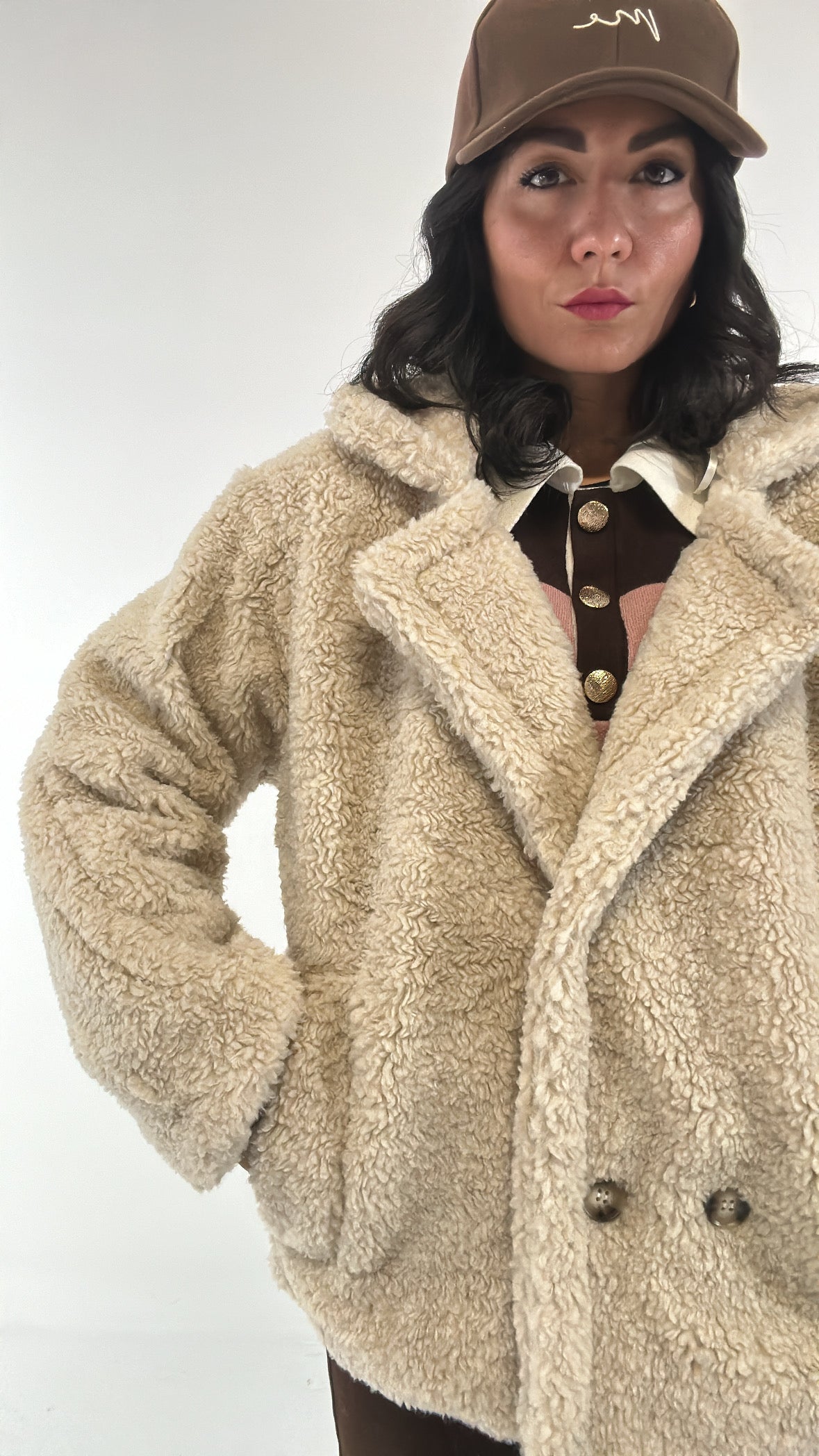 Giubbino TEDDY - BEIGE