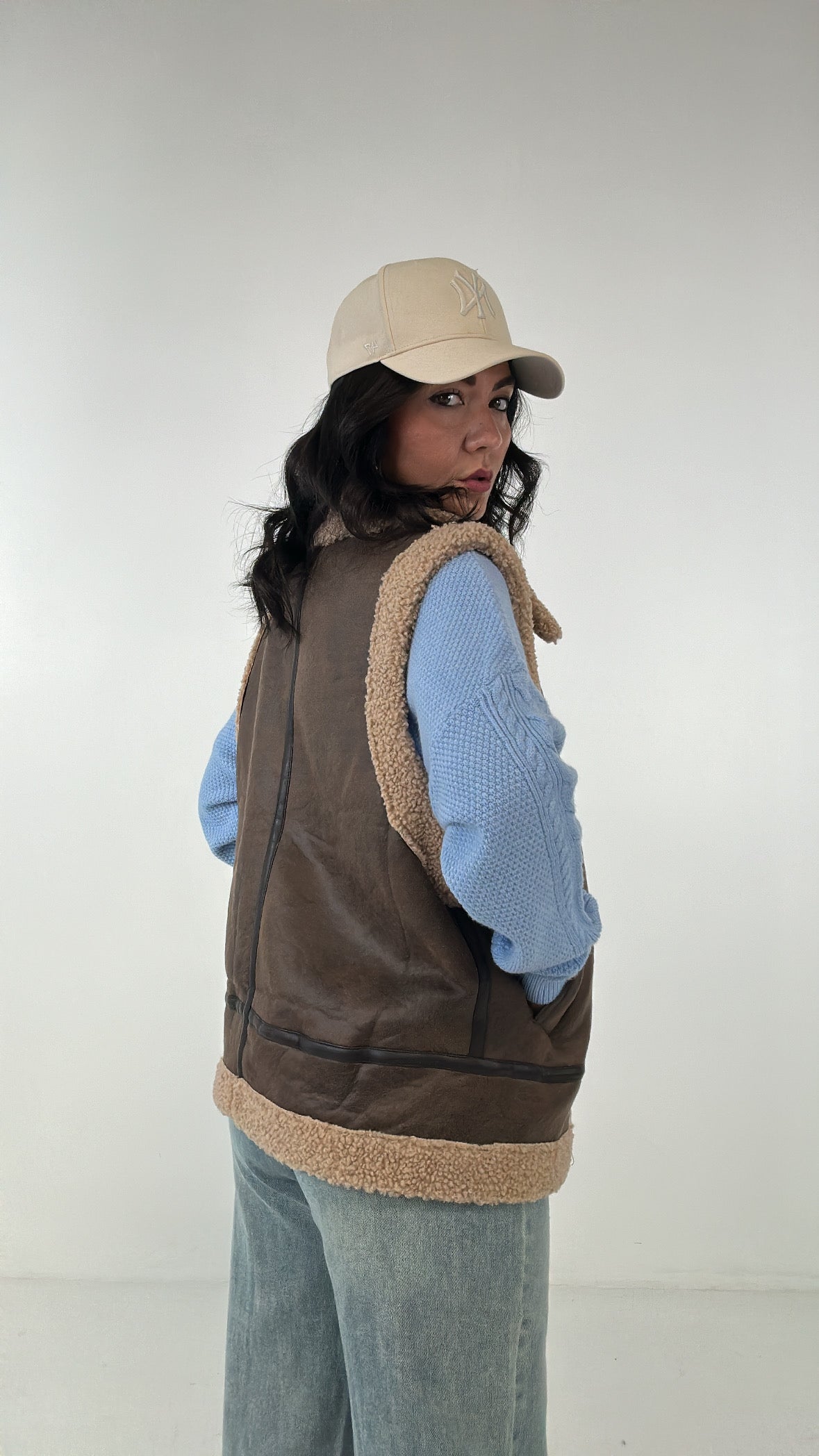 Smanicato MONTONE - MARRONE