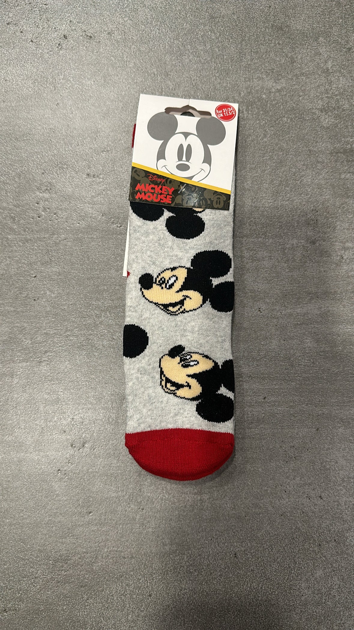 Calzino ANTISCIVOLO MICKEY - GRIGIO