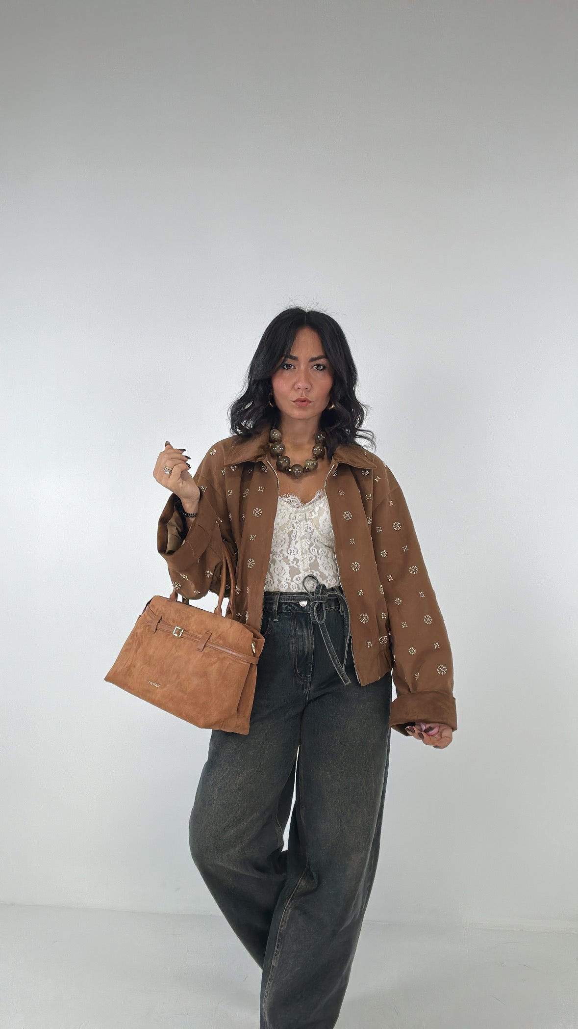 Jeans MOM FIT LACCIO - JEANS