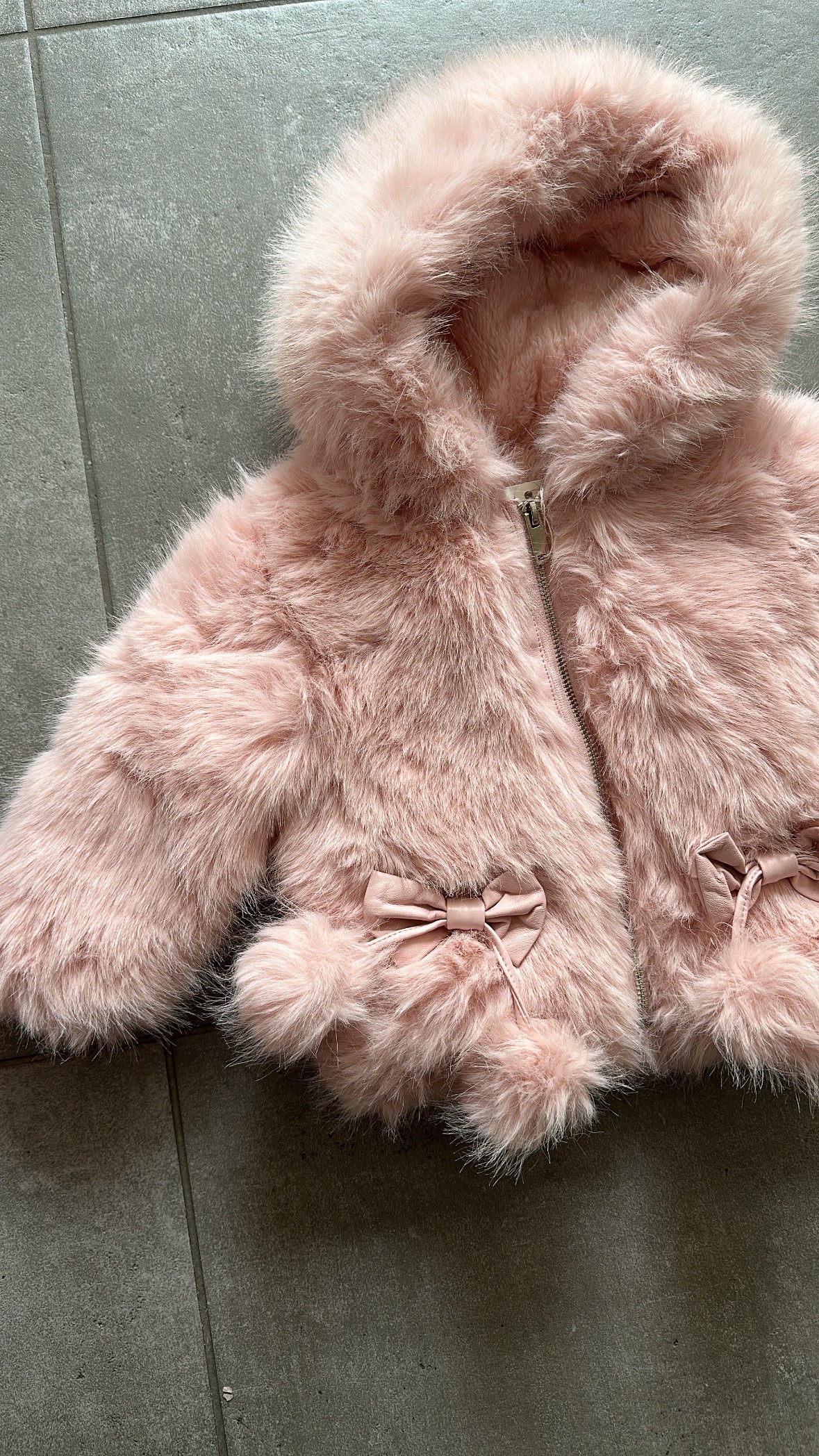 Ecopelliccia CON FIOCCHI 1-5A - ROSA