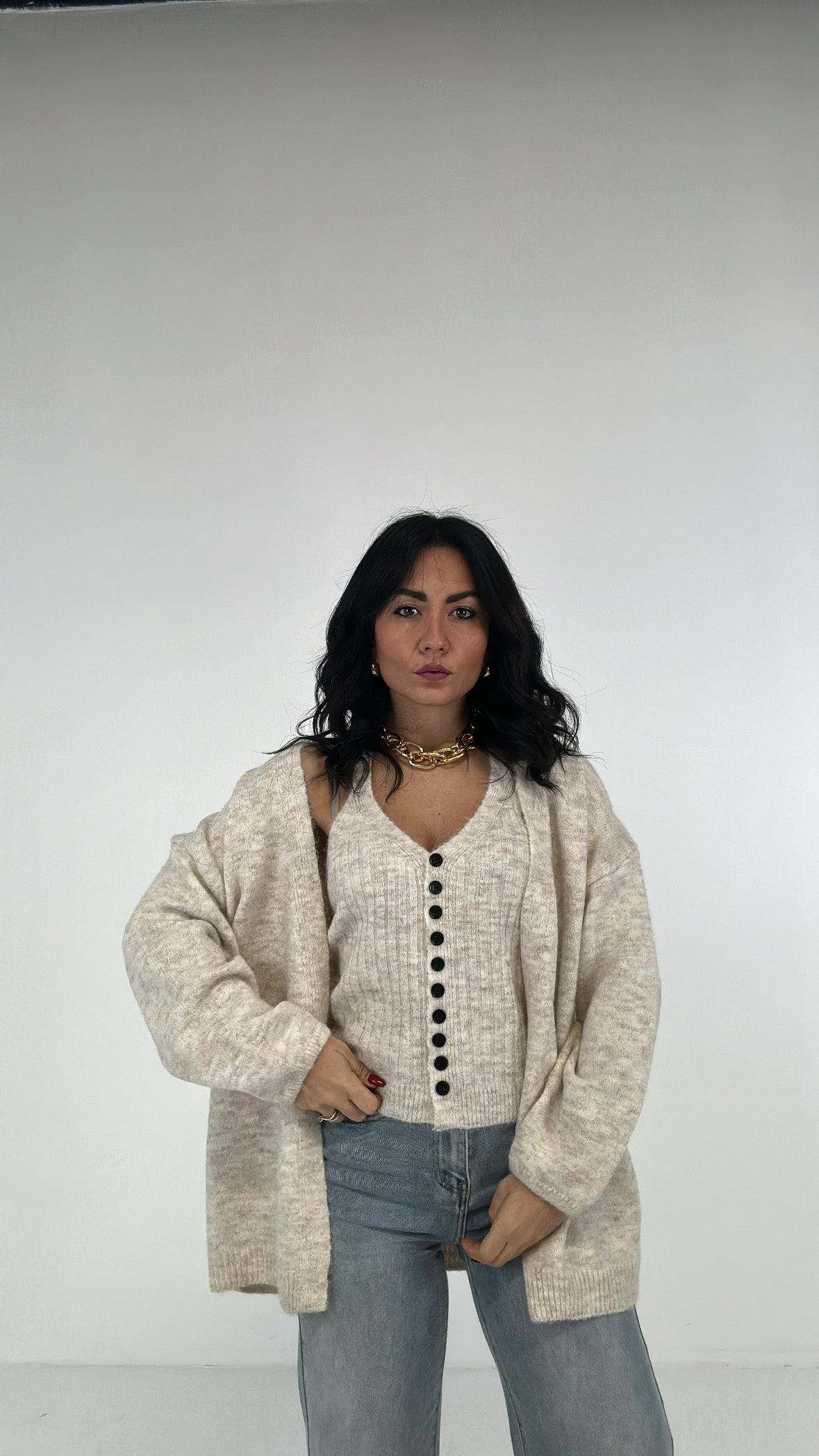 Twin-set TOP QUALITY - BEIGE
