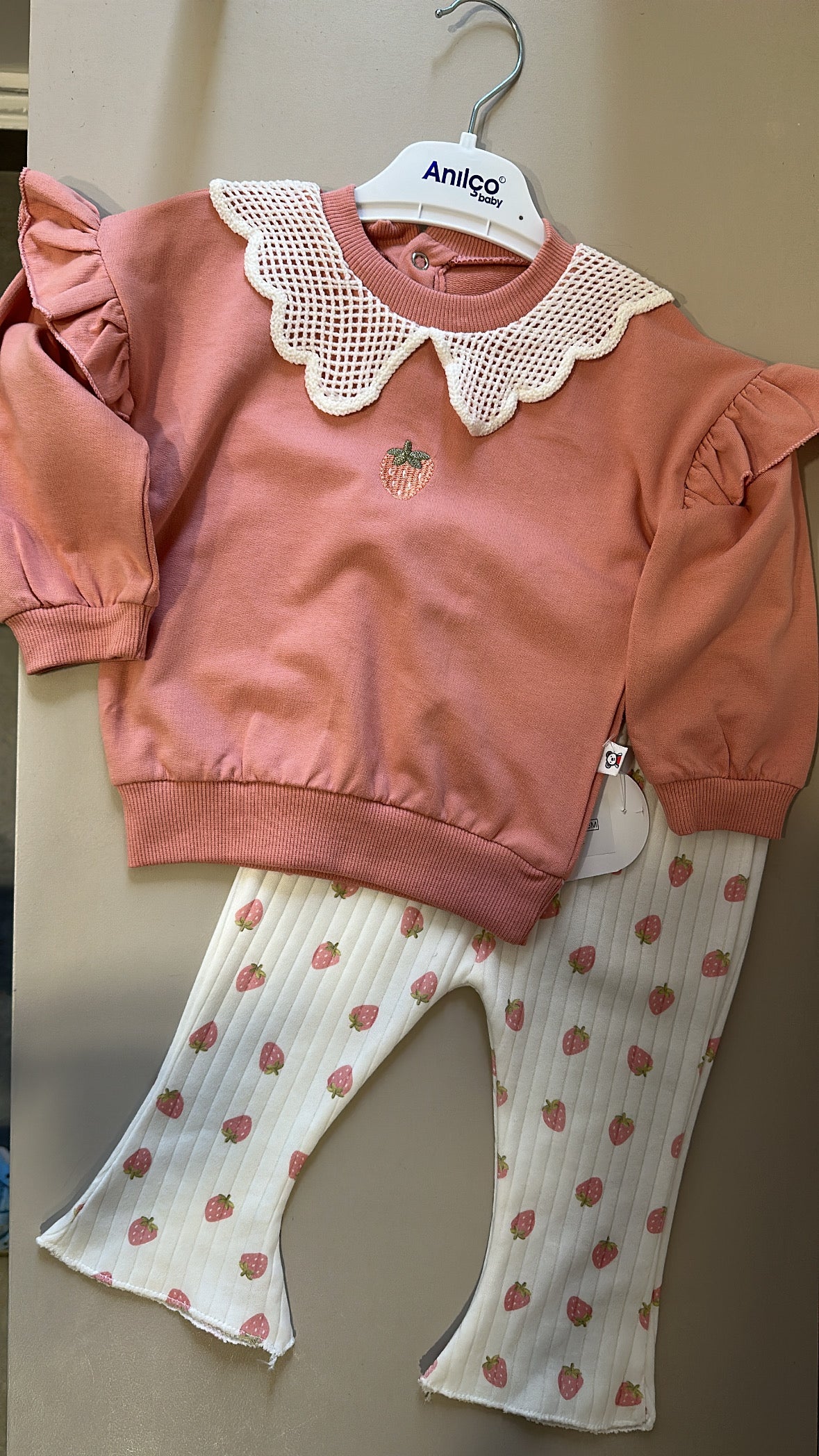 Coordinato FRAGOLINA 6-24M - ROSA