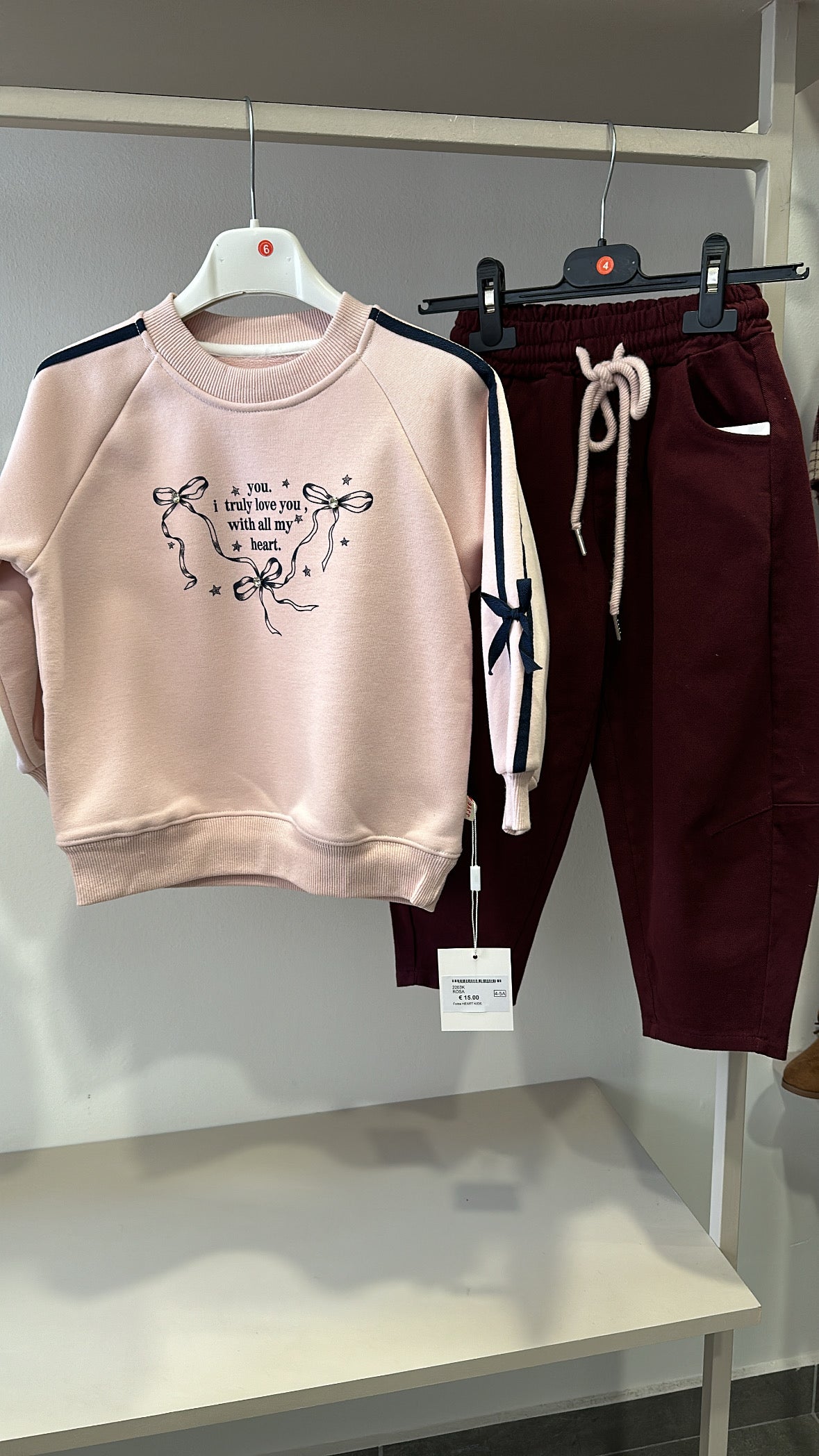 Jeans BALLON 4-14A - BORDEAUX