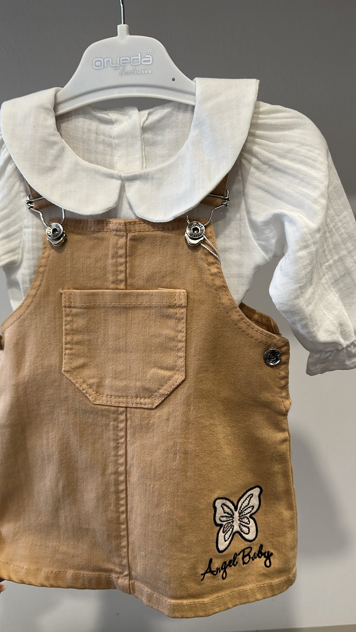 Salopette FARFALLA 6-24M - BEIGE