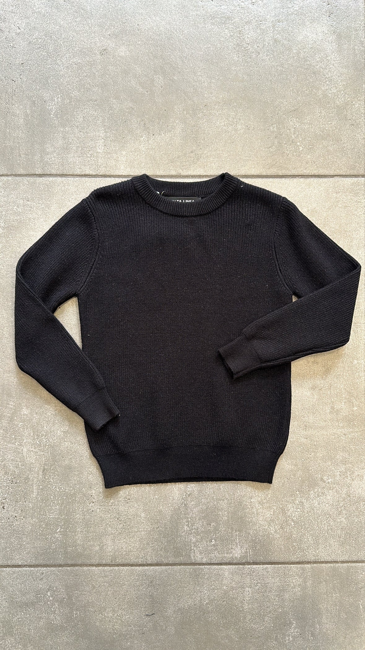 Maglioncino BASIC 4-12A - NERO