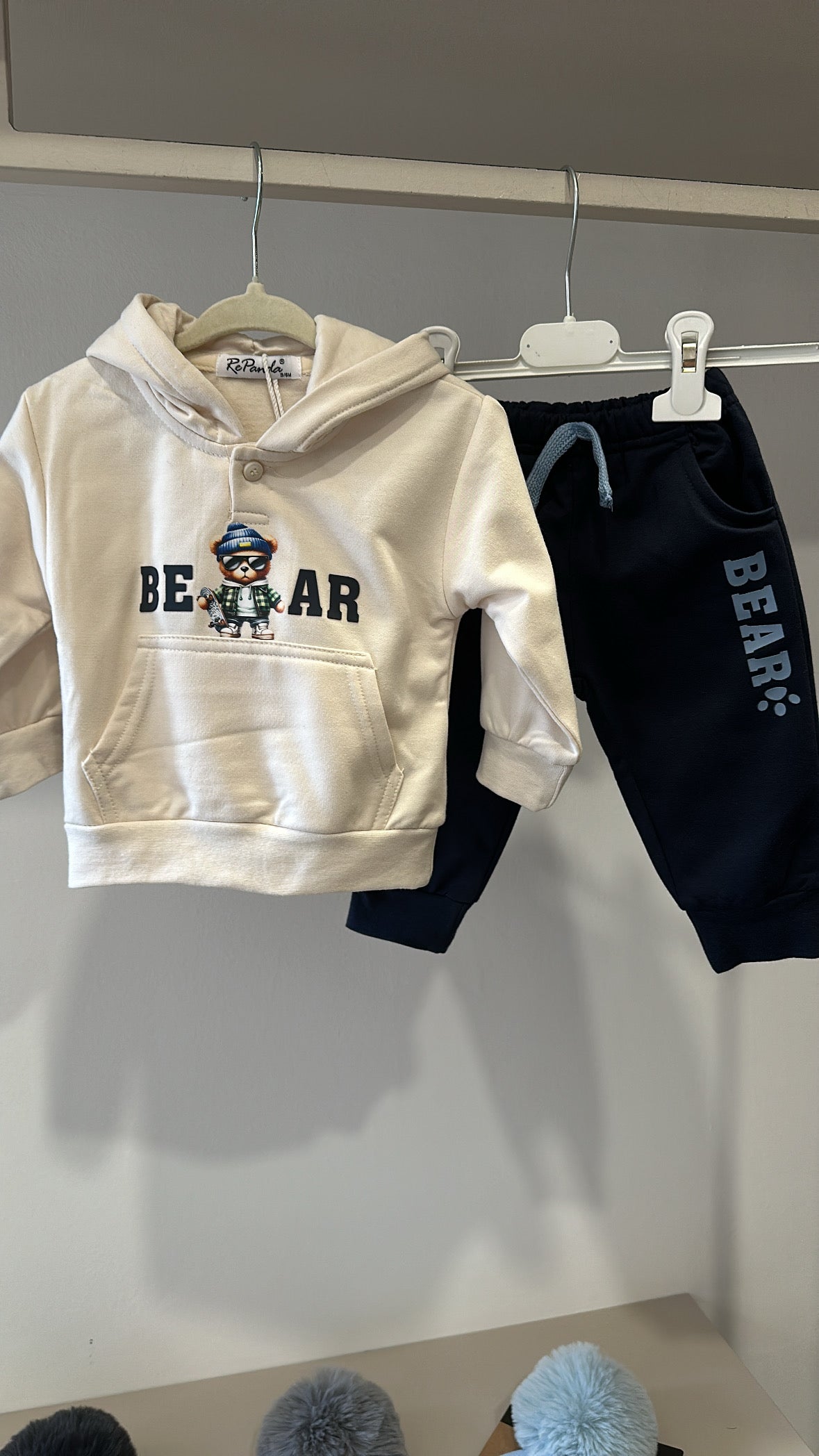 Tuta BEAR 3-14M - BEIGE